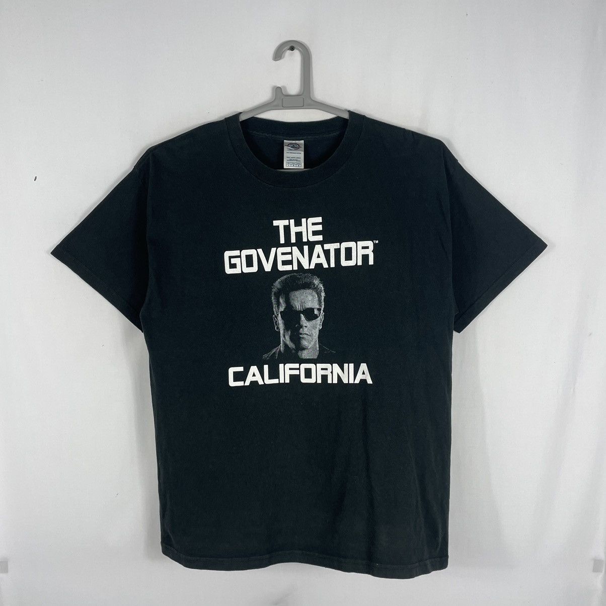 Vintage 🔥Rare🔥Vintage Famous Arnold The Governator Politic Promo Tee Size US L / EU 52-54 / 3 - 1 Thumbnail