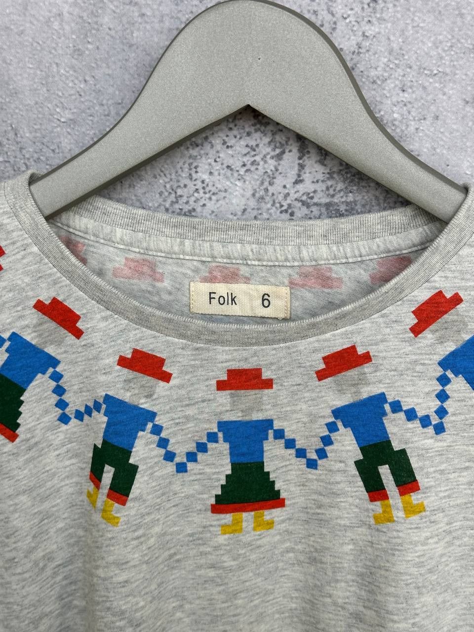 Folk Folk x End Clothing Exclusive People T-Shirt Crew Neck F/W11 Size US XXL / EU 58 / 5 - 8 Thumbnail