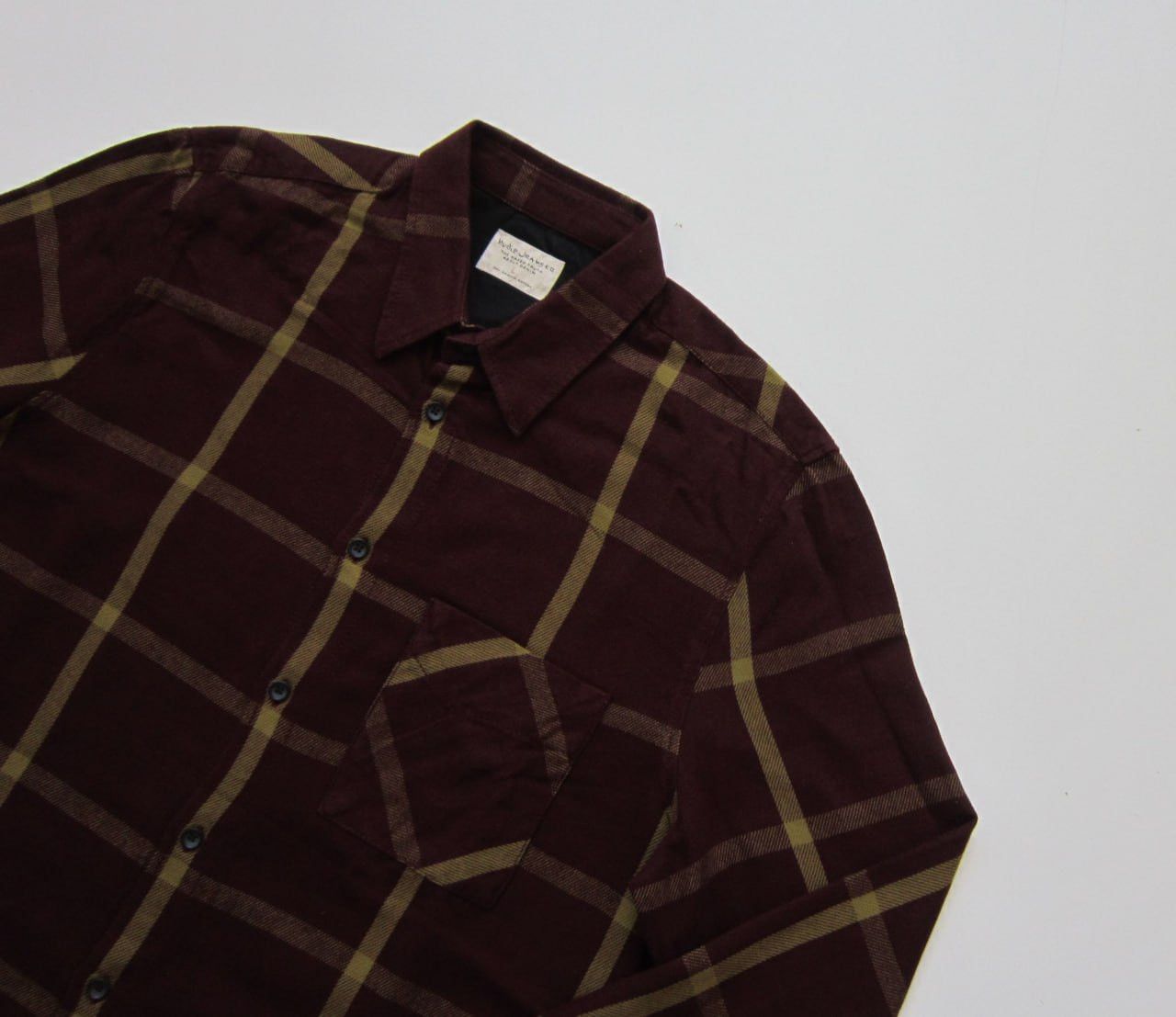 Nudie Jeans Nudie Jeans Sten Window Check Shirt Size US L / EU 52-54 / 3 - 3 Thumbnail