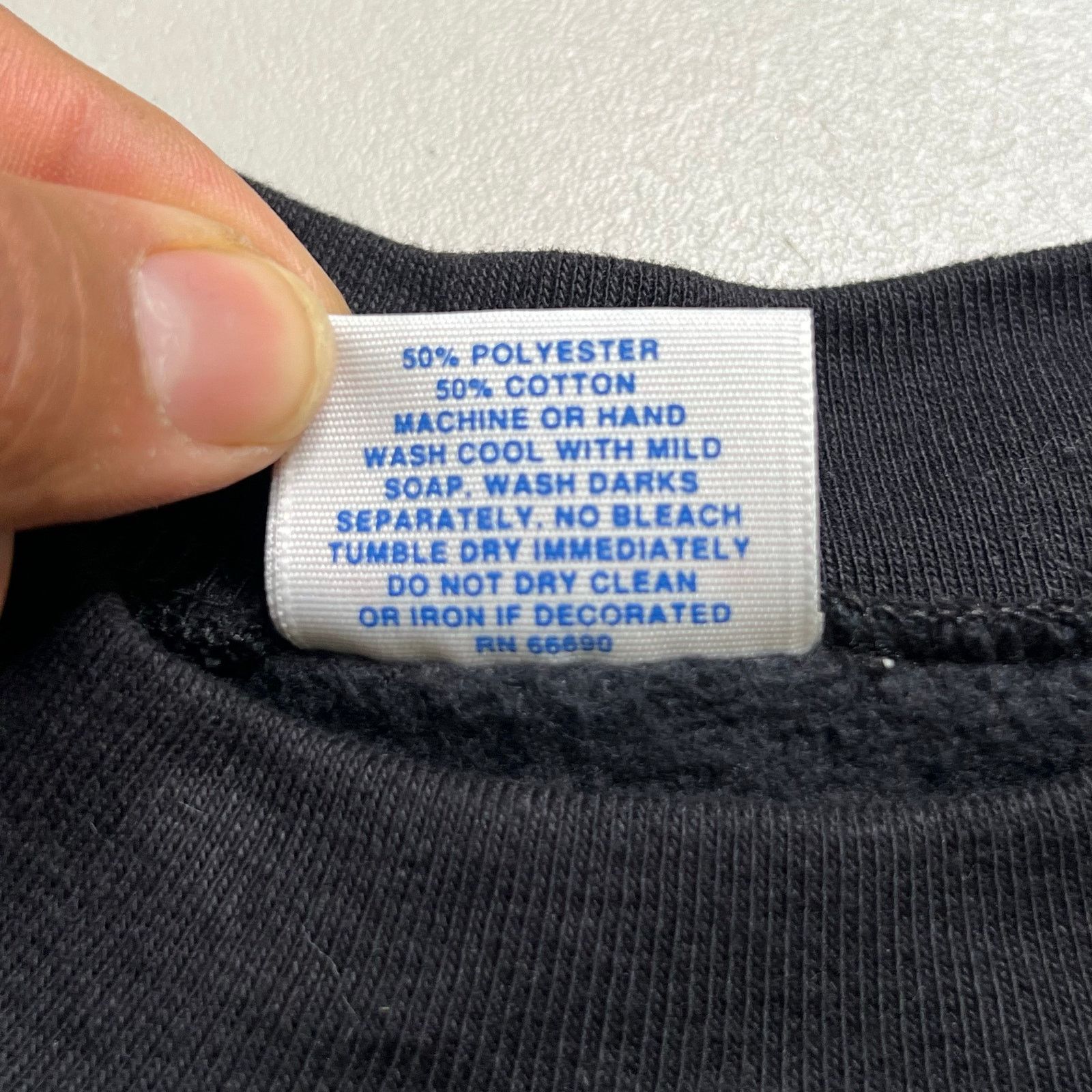 Vintage Vintage 80s Monterey Sailing Crewneck Sweatshirt Black XL Size US XL / EU 56 / 4 - 4 Thumbnail