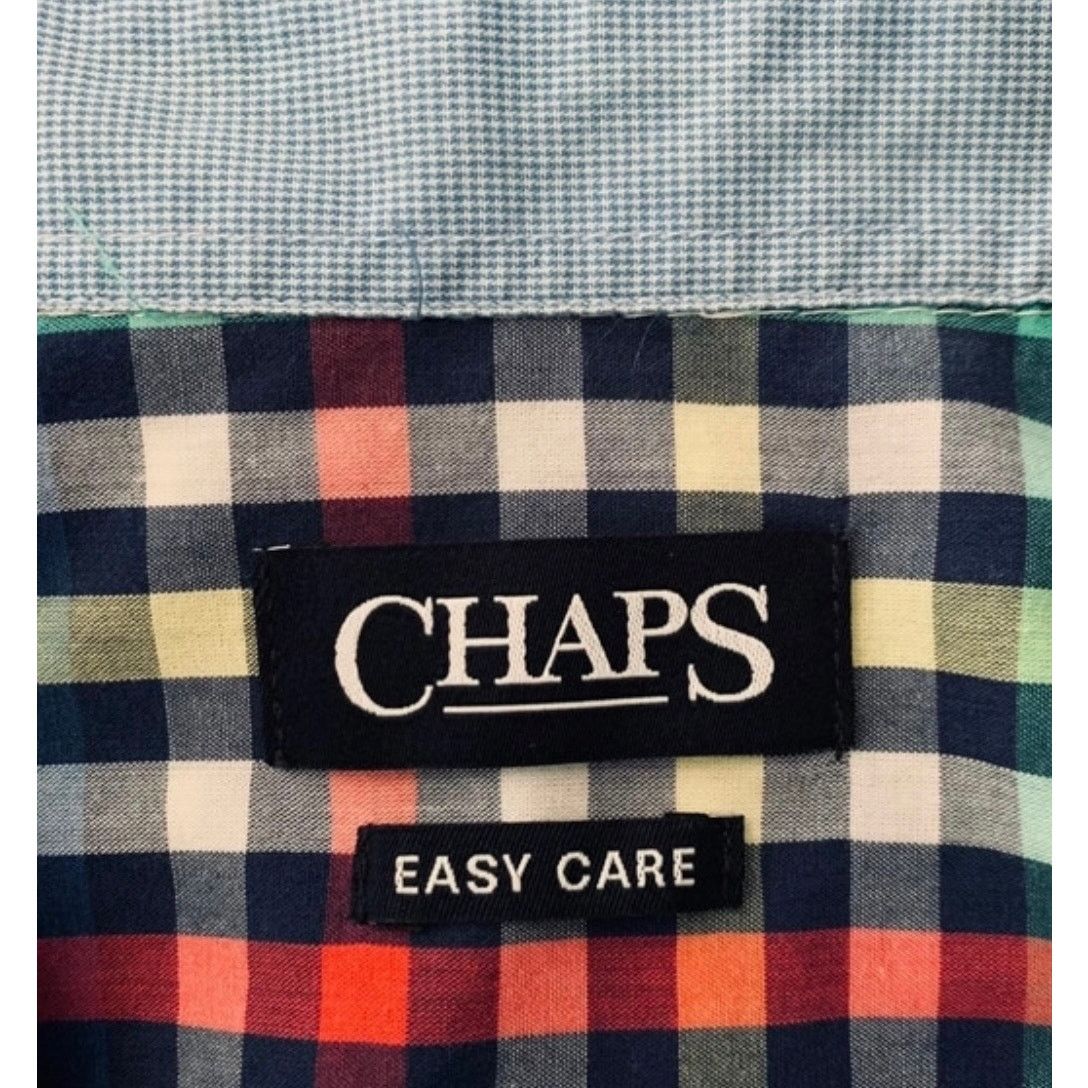 Chaps Chaps XL Multicolor Plaid Button Down Shirt- Long Sleeve Size US XL / EU 56 / 4 - 3 Thumbnail