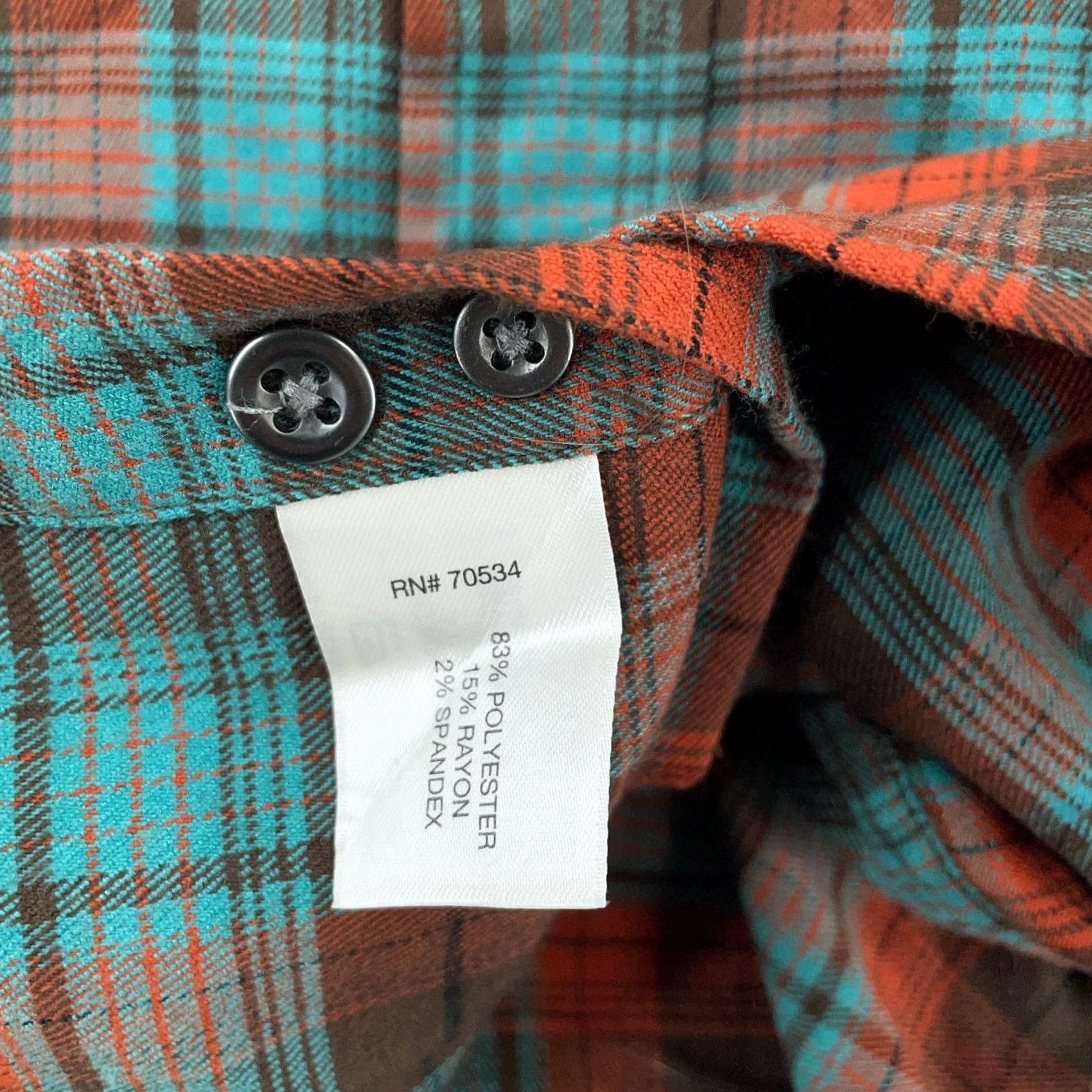 Orvis Orvis Flannel Shirt Mens Medium Colorful Plaid Button Up Shirt Mens Regular Long Sleeve Multicolor Fall Spring Summer Outdoor Size US M / EU 48-50 / 2 - 4 Thumbnail