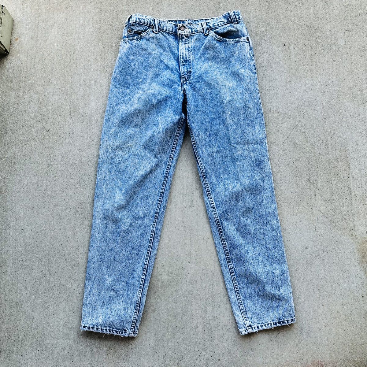 Levi's Vintage Levi’s 550 Orange Tab Jeans Made In USA Stone Wash Size US 34 / EU 50 - 1 Thumbnail