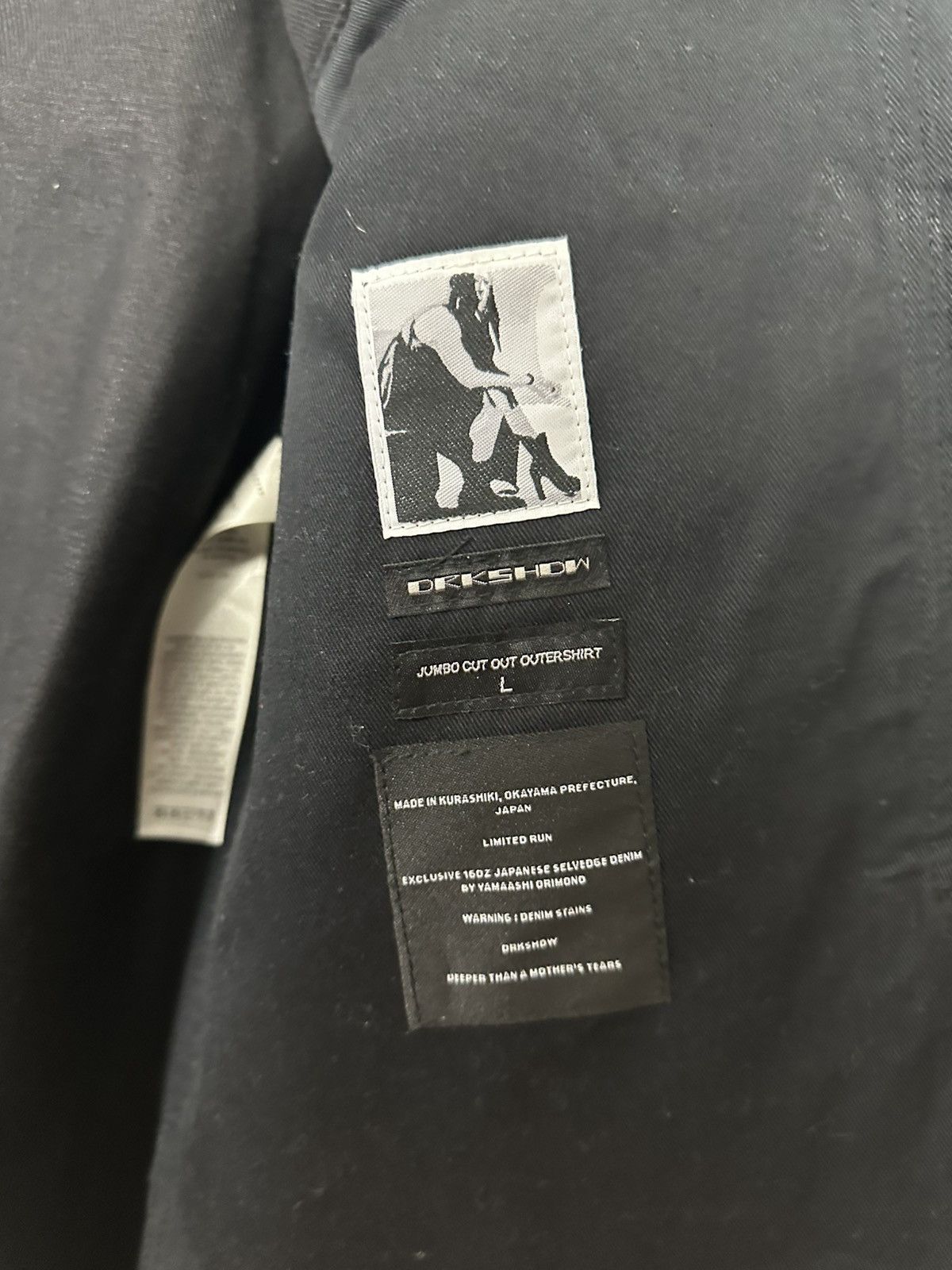 Rick Owens Made in Japan Jumbo Cutout Outershirt Size US L / EU 52-54 / 3 - 8 Thumbnail
