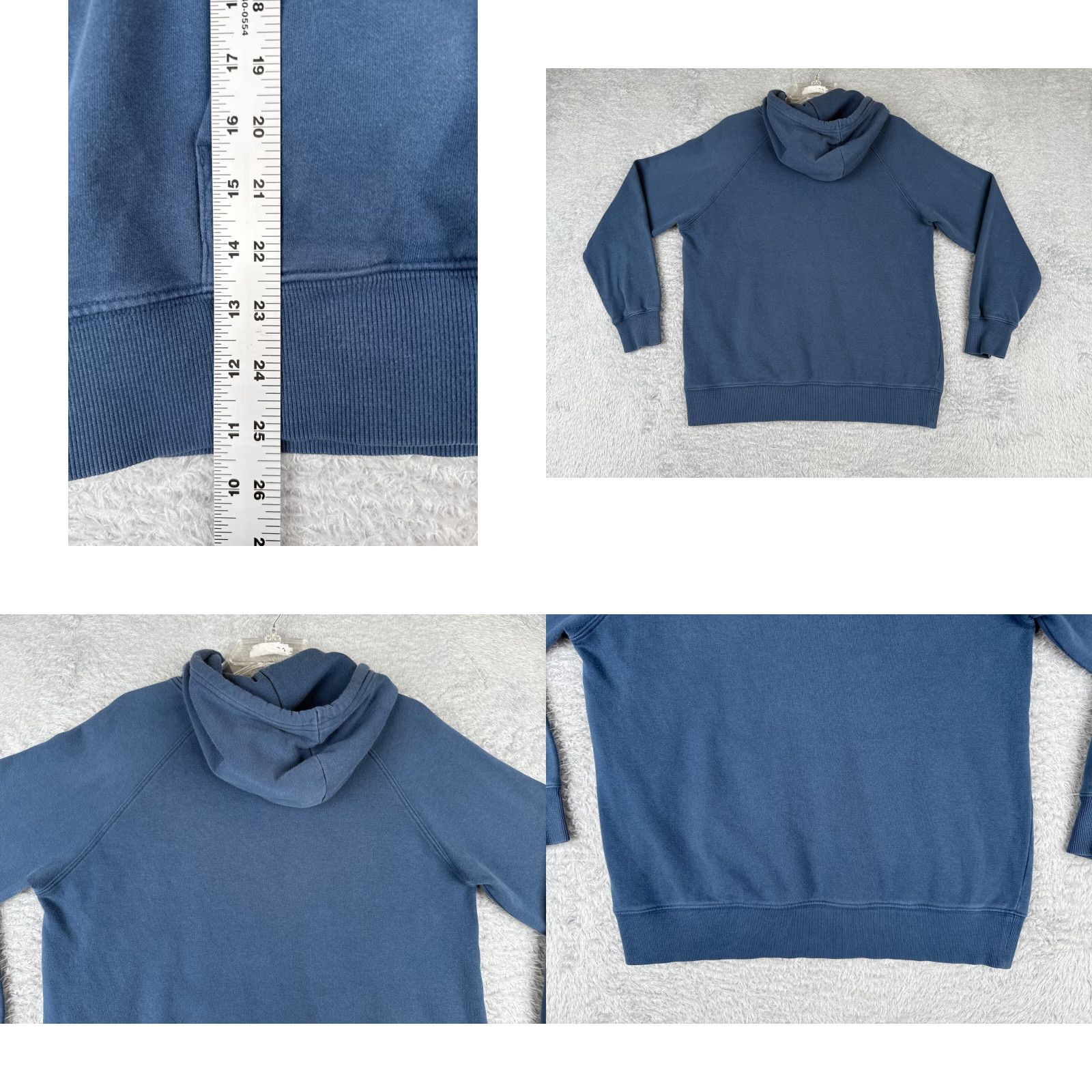 The North Face The North Face Hoodie Womens M Blue Pullover Pockets Logo Crew Neck Sweatshirt Read Me Size M / US 6-8 / IT 42-44 - 9 Thumbnail