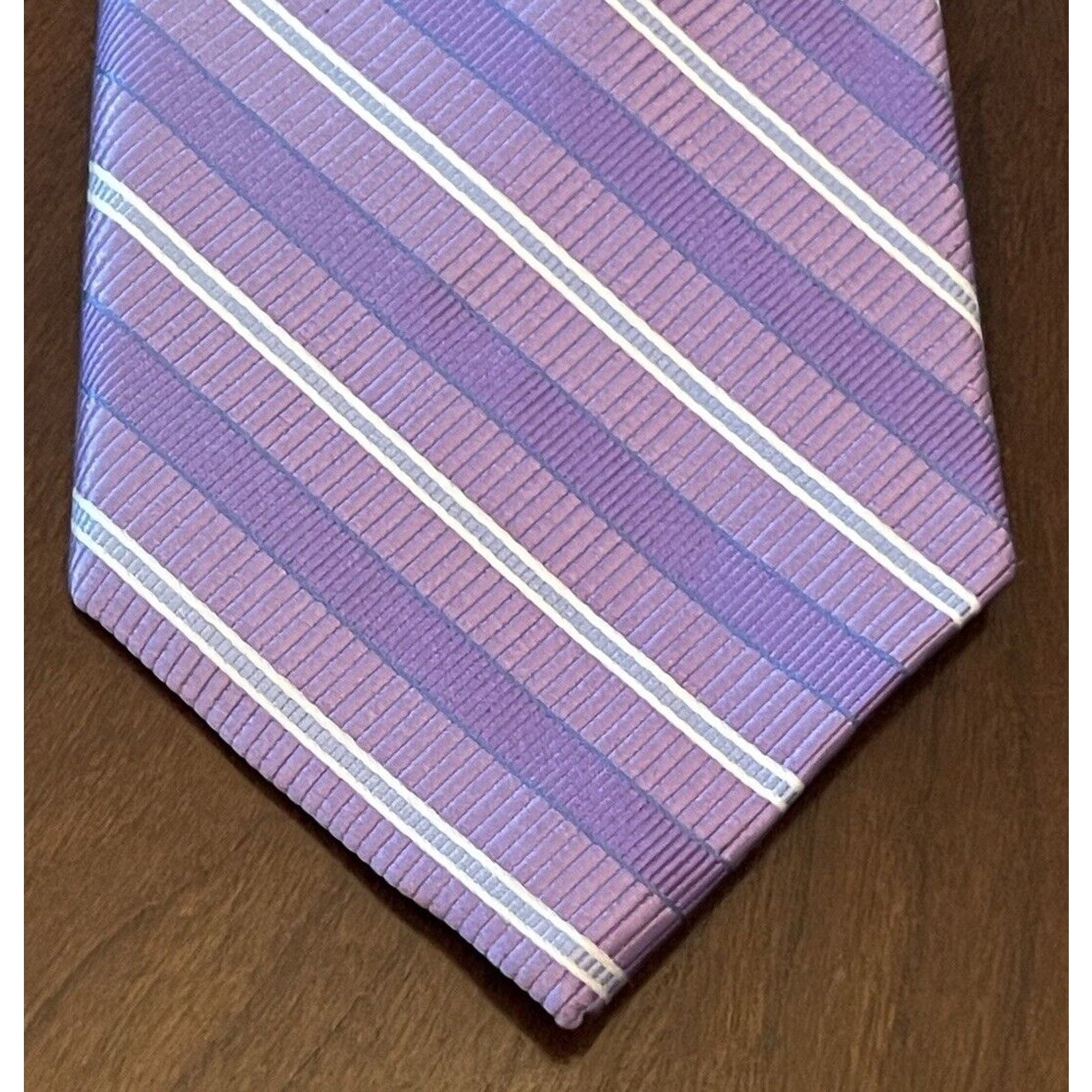 Other Rochester Purple Blue 100% Silk Made In China Long Size ONE SIZE - 1 Thumbnail