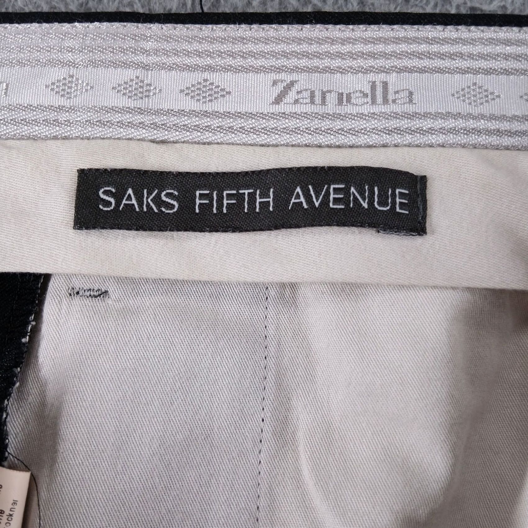 Zanella Zanella Pants Saks Fifth Avenue 100% Virgin Wool Made in Italy Size 36 Gray Solid Dress Pants Mens Wool Wedding 36 Regular Straight Todd Size US 36 / EU 52 - 4 Thumbnail
