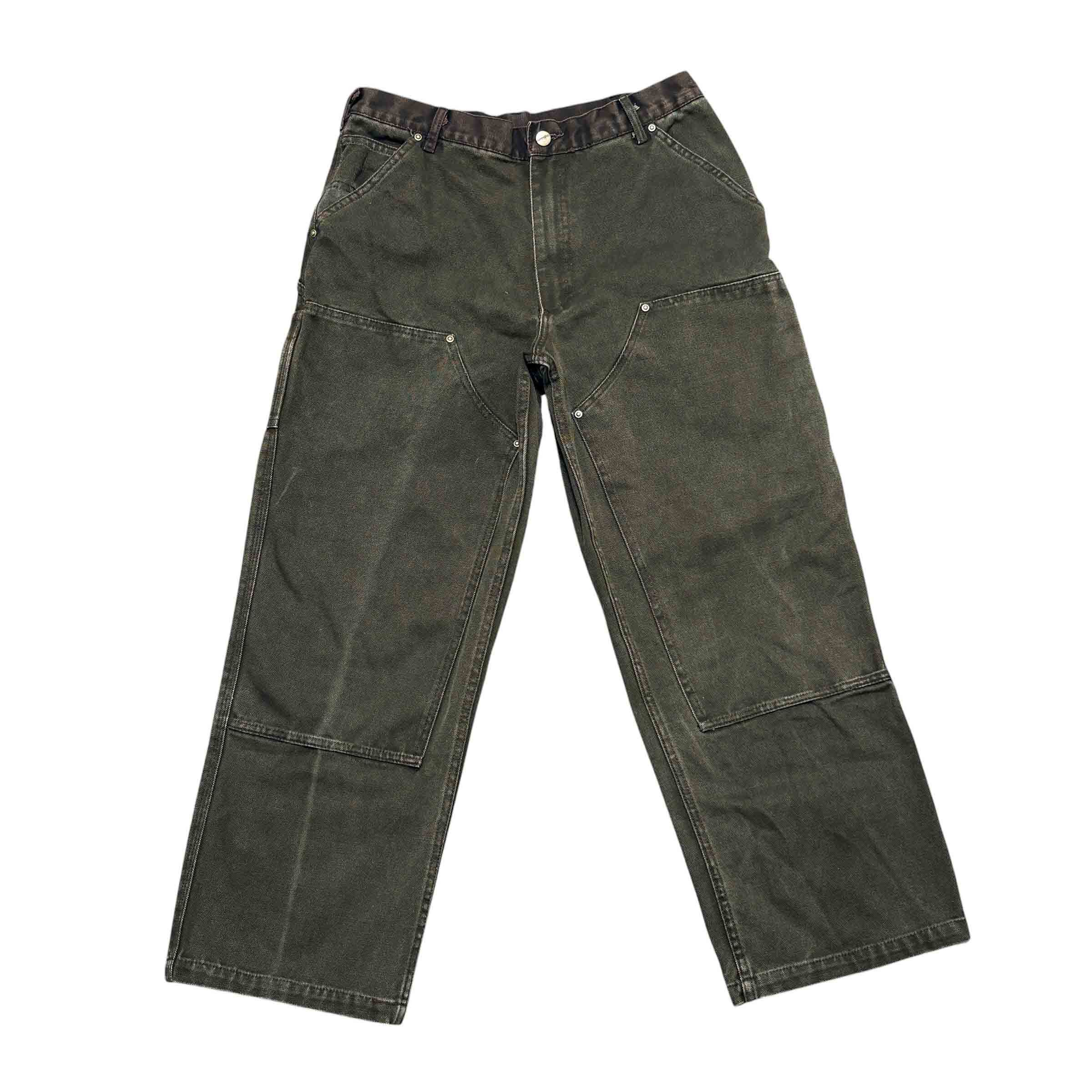 Carhartt Carhartt Double Knee Pants Brown 32x32 Size US 32 / EU 48 - 1 Thumbnail