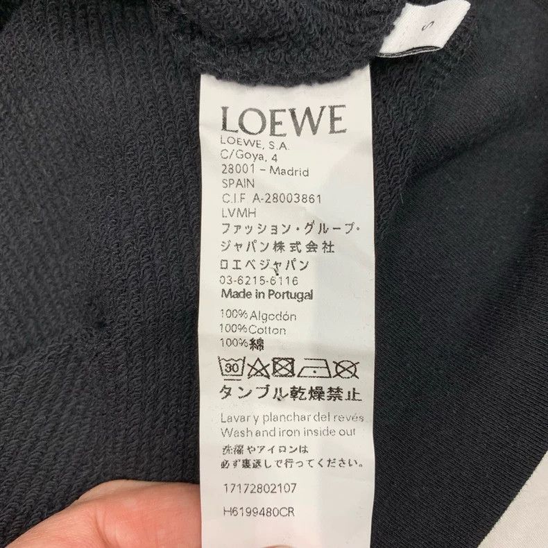 Loewe loewe Black pullover sweatshirt 2505-Nextarrow Size US S / EU 44-46 / 1 - 4 Thumbnail