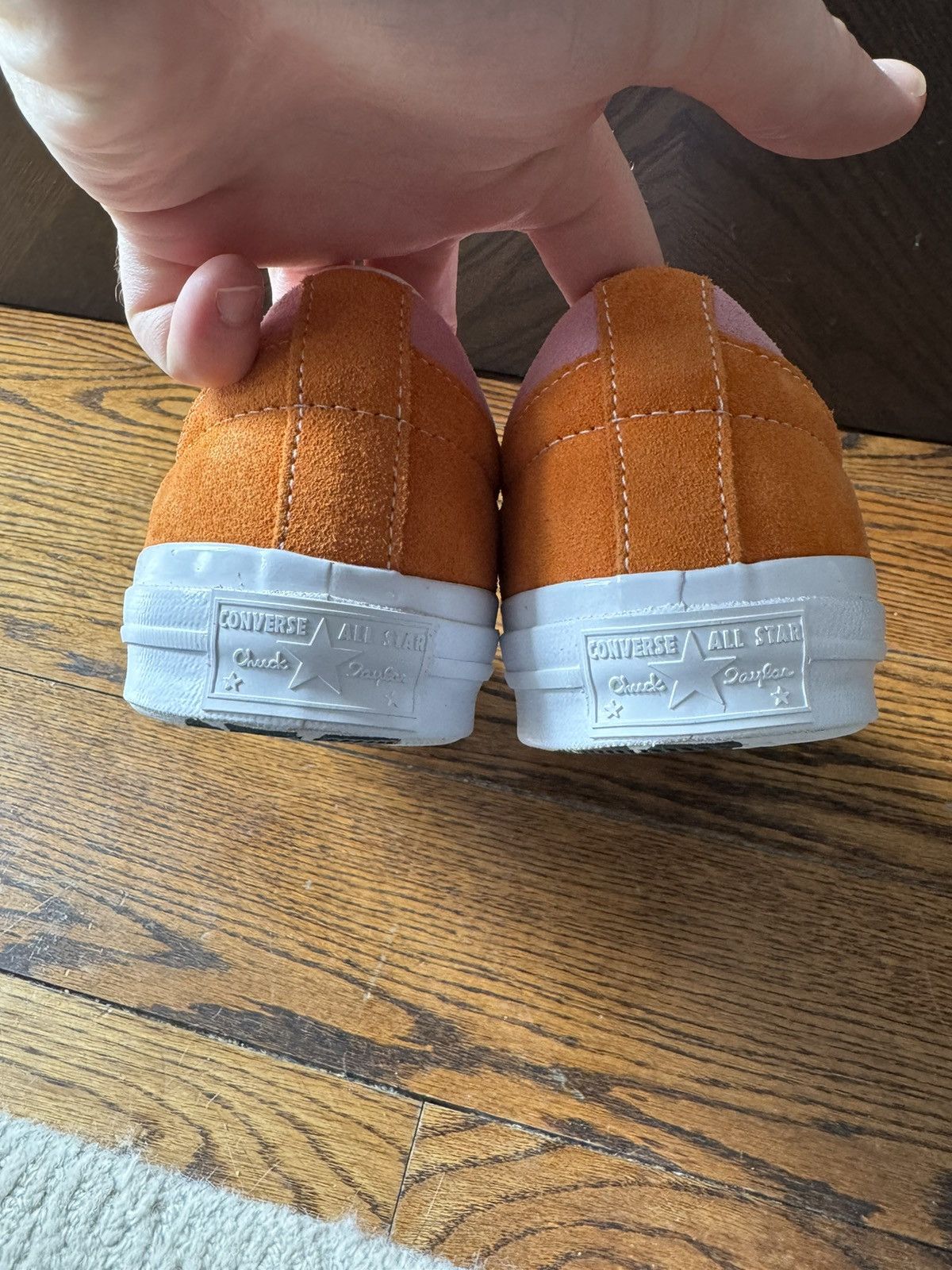 Converse × Golf le Fleur Golf Le Fleur Converse One Star Ox Pink and Orange Size US 10.5 / EU 43-44 - 4 Thumbnail