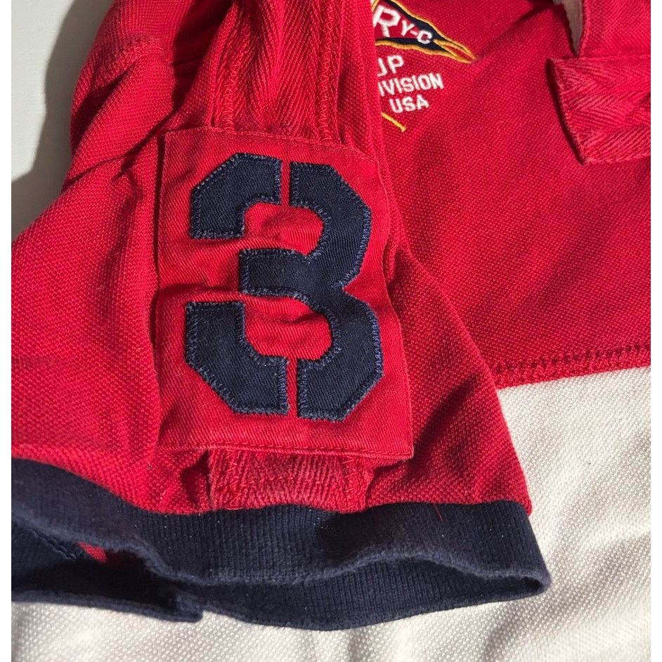Polo Ralph Lauren Boy's XL 18/20 | POLO Ralph Lauren Pony USA Polo Rugby Shirt Size US XL / EU 56 / 4 - 8 Thumbnail