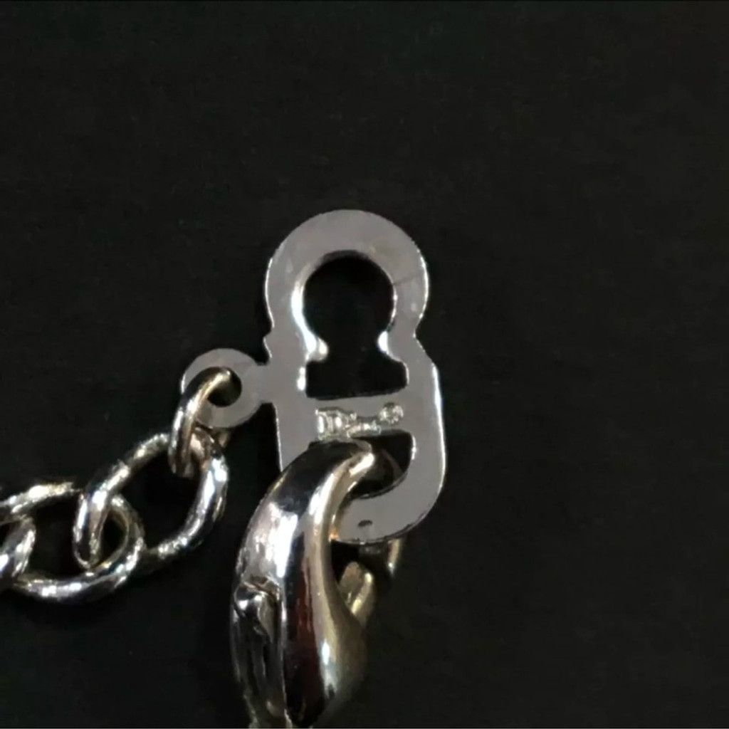 Dior Rare Silver Dior CD necklace excellent vintage condition Size ONE SIZE - 7 Thumbnail