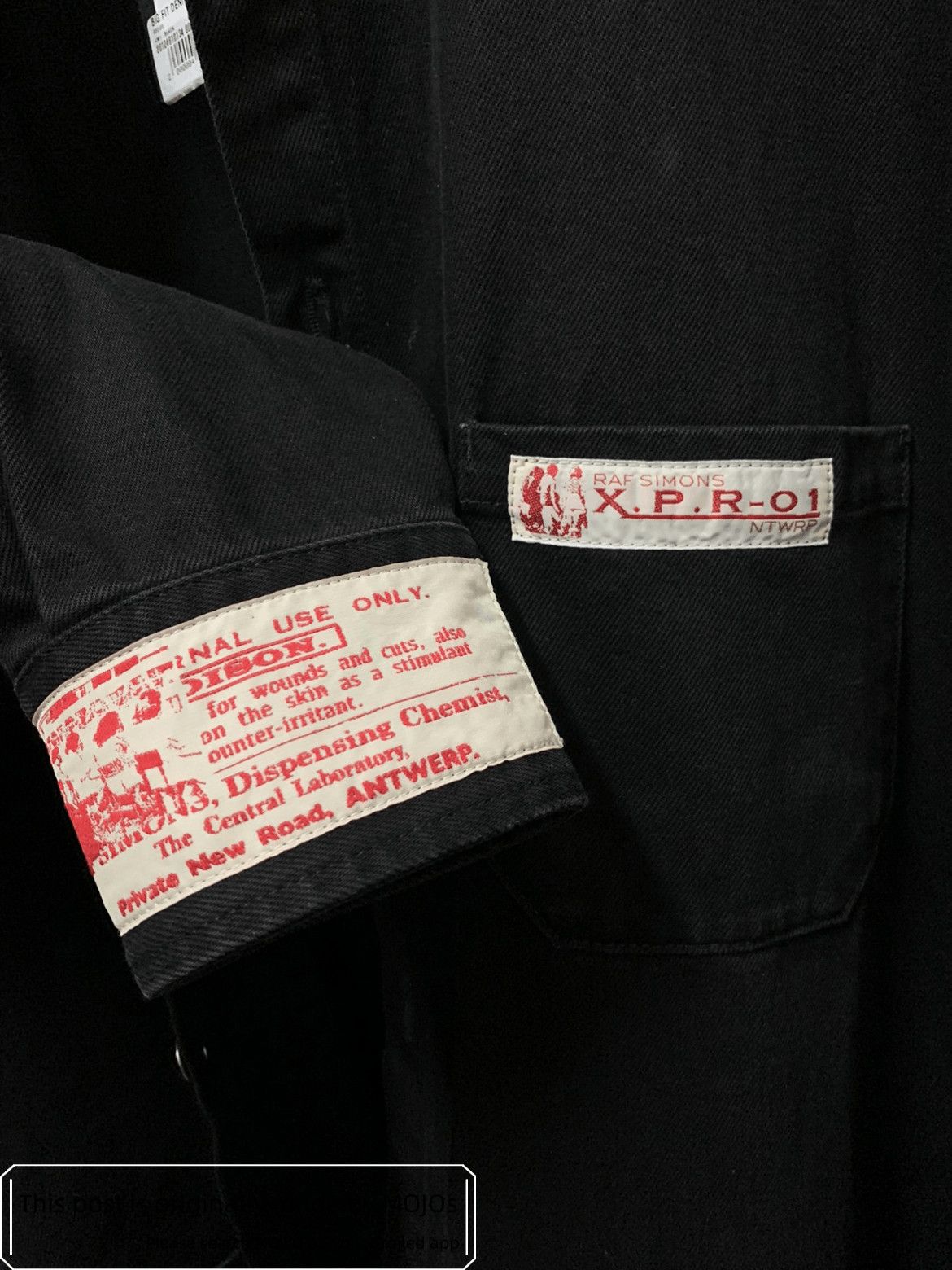 Raf Simons Raf Simons 20SS Runway Slogan Patches Jacket Size US S / EU 44-46 / 1 - 2 Thumbnail