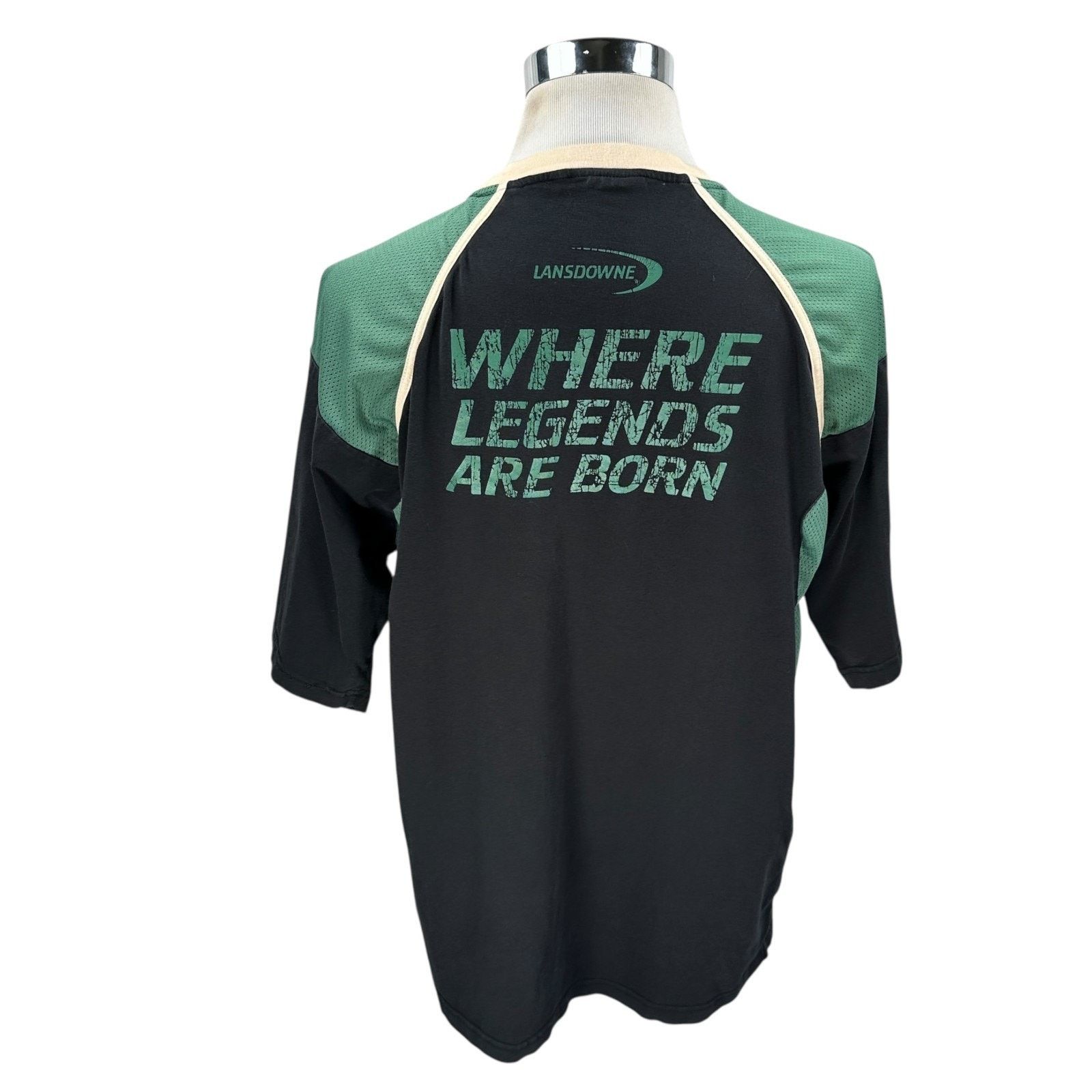 Other Vintage Lansdowne Ireland Rugby Shirt Men XL Green Pullover Size US XL / EU 56 / 4 - 5 Thumbnail