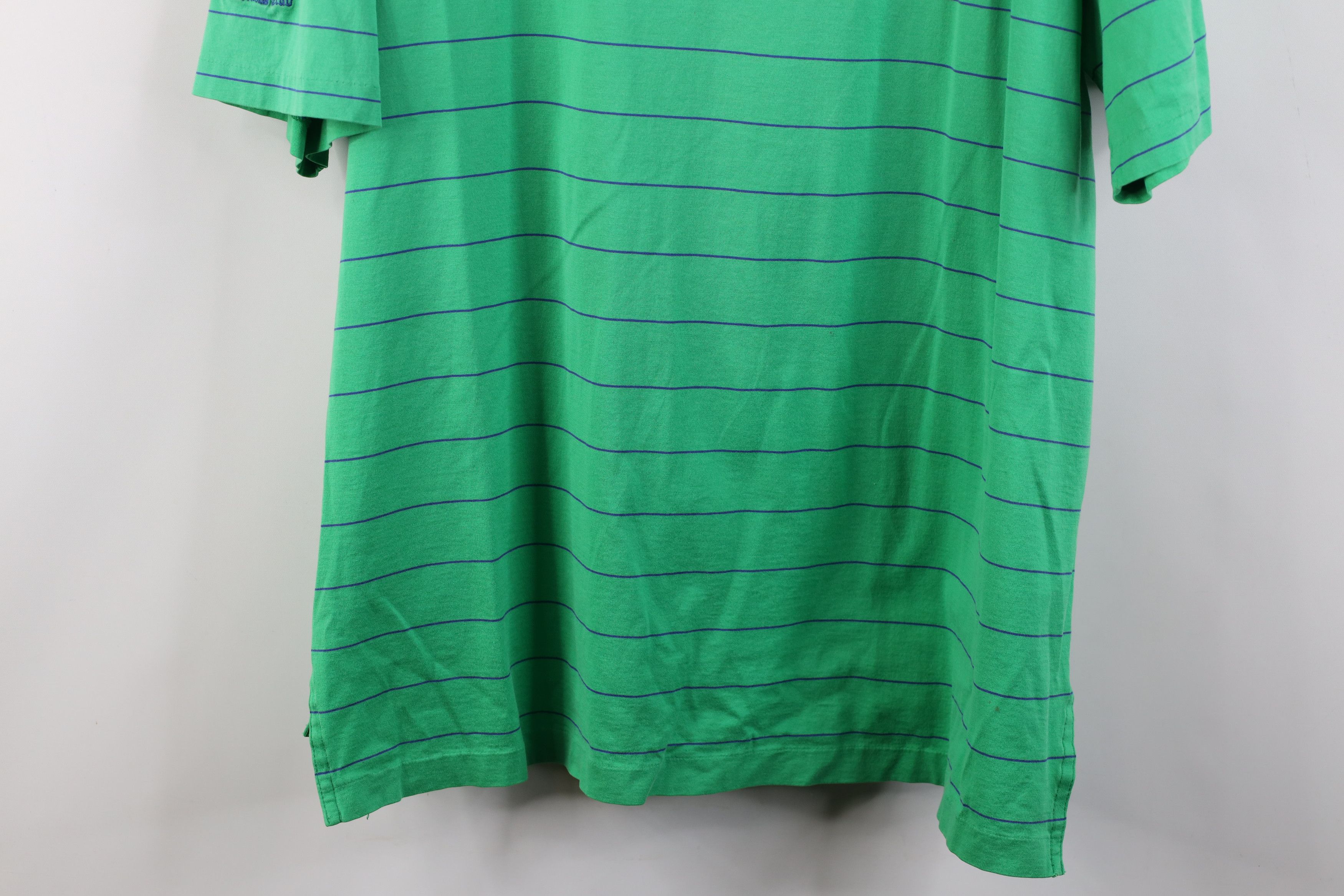 Ralph Lauren Vintage Polo Golf Ralph Lauren Striped Golfing Polo Green Size US XL / EU 56 / 4 - 15 Thumbnail