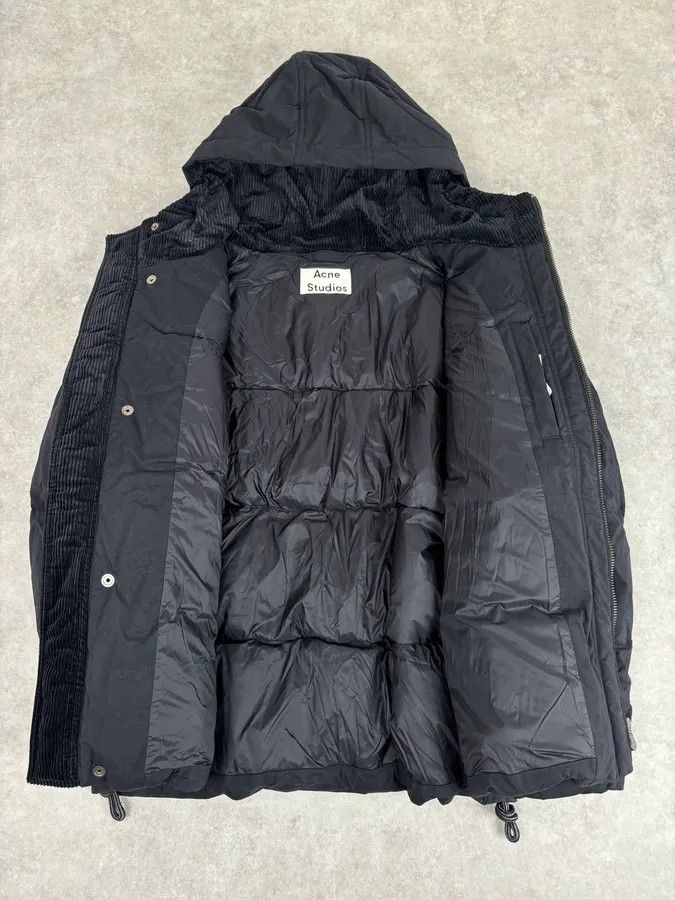Acne Studios AW2019 Acne Studios Black Hybrid Premium Puffer Bomber Jacket Size US L / EU 52-54 / 3 - 7 Thumbnail