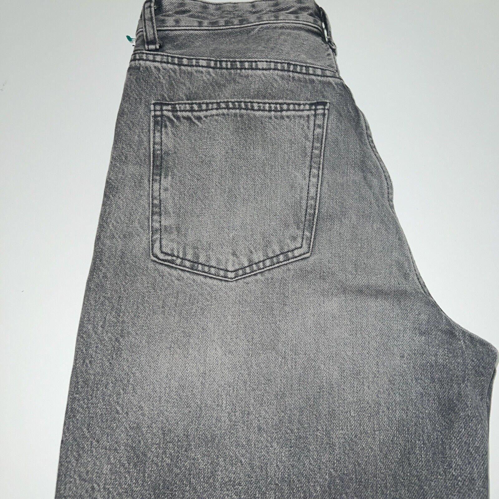 Zara Zara Jeans Women's Size 6 Denim Gray Cropped Frayed Edge Size 28" / US 6 / IT 42 - 11 Thumbnail