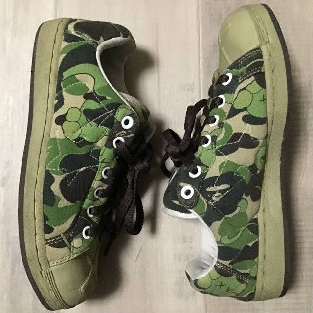 Bape × Kaws × Nigo BAPE × KAWS ULTRA SKULL STA sneakers ABC camo APE NIGO Size US 7 / EU 40 - 3 Thumbnail