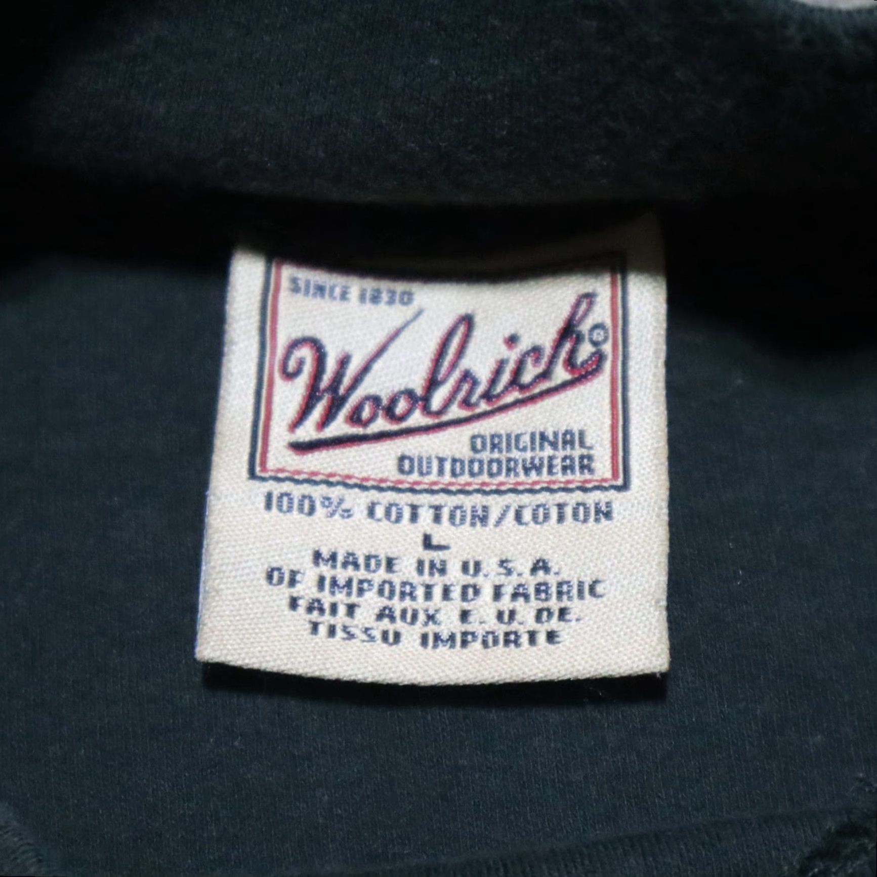 Vintage Woolrich Striped Mock Neck Sweater 100% Cotton Women's Size L Green Size L / US 10 / IT 46 - 3 Thumbnail