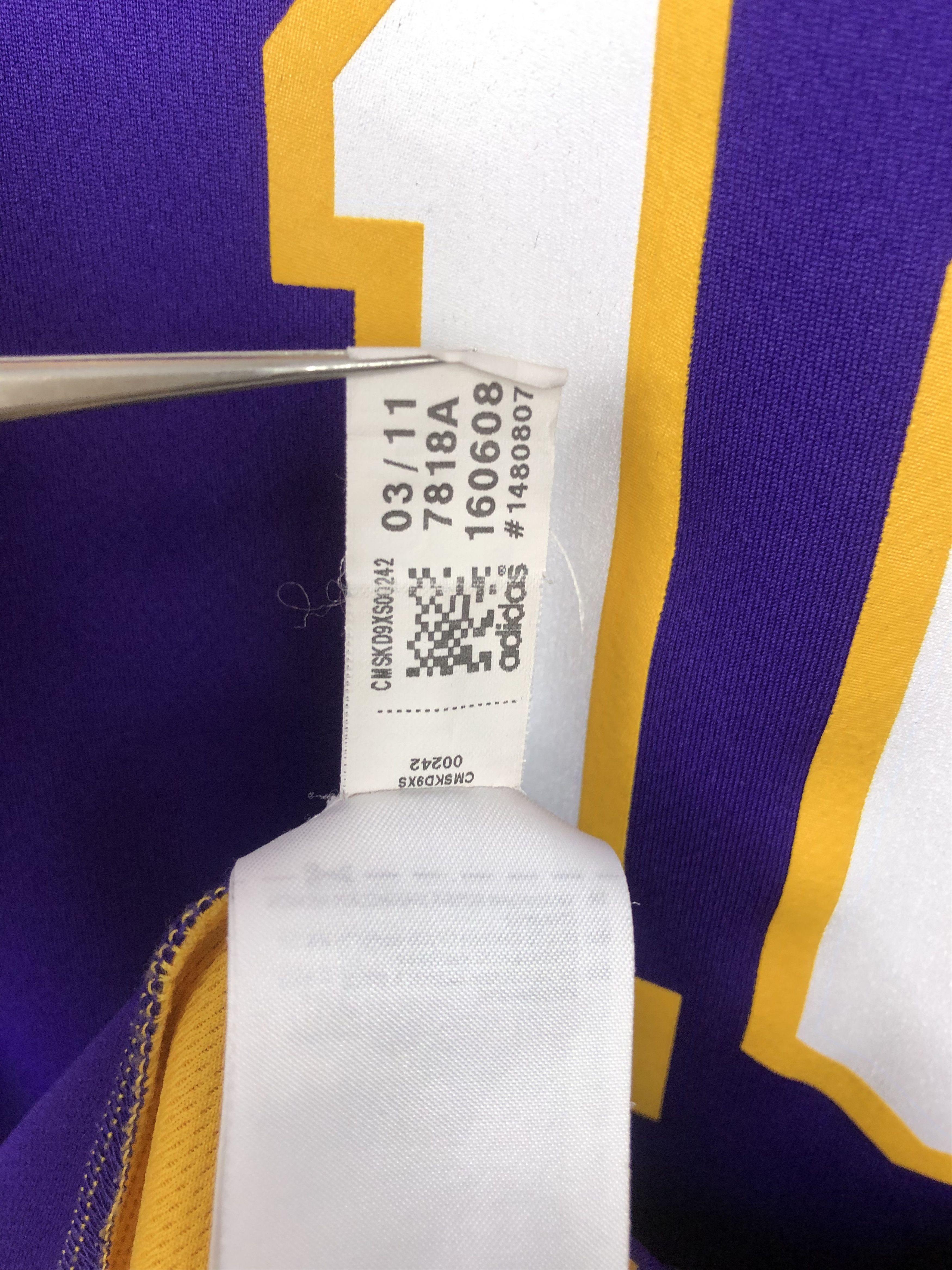 Adidas Adidas Los Angeles Lakers Gasol Jersey Mens Shirt Rare Tee Size US L / EU 52-54 / 3 - 8 Thumbnail