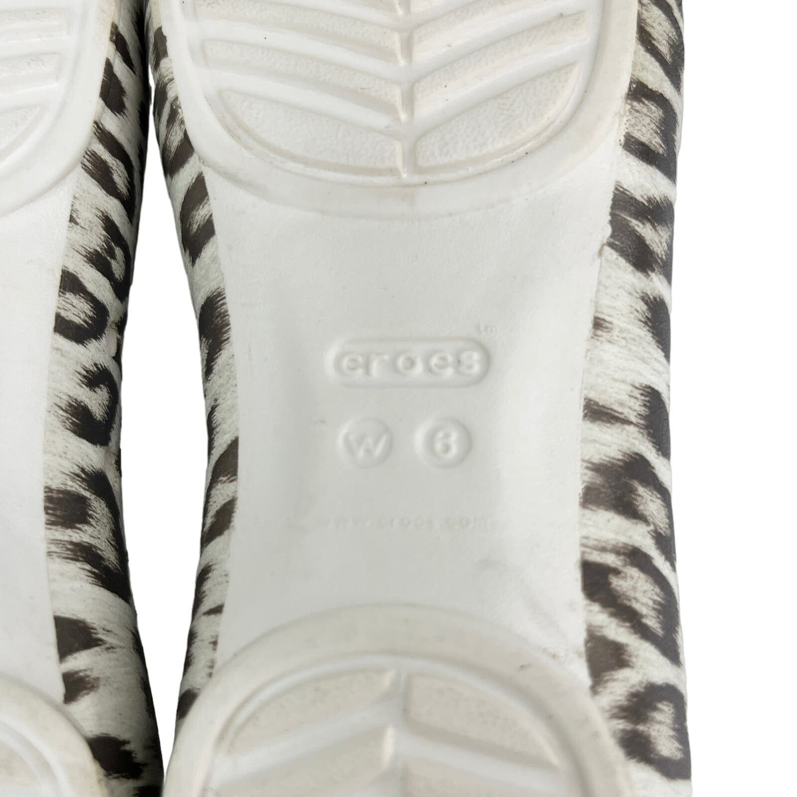 Crocs Crocs Lina Ballet Flats 6 Leopard Cream Black Size US 6 / IT 36 - 5 Thumbnail