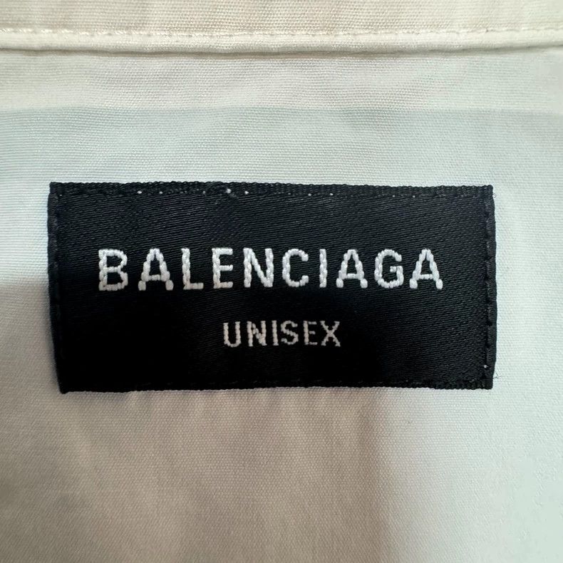 Balenciaga Balenciaga size 39 Nasa joint medal white long-sleeved shi Size US XS / EU 42 / 0 - 6 Thumbnail