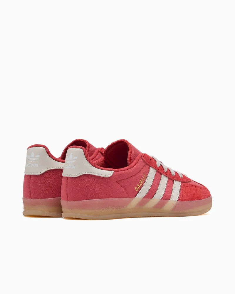 Adidas o1mle0426 Gazelle Indoor Low-Top Sneakers in Red/White Size US 8 / EU 41 - 6 Thumbnail