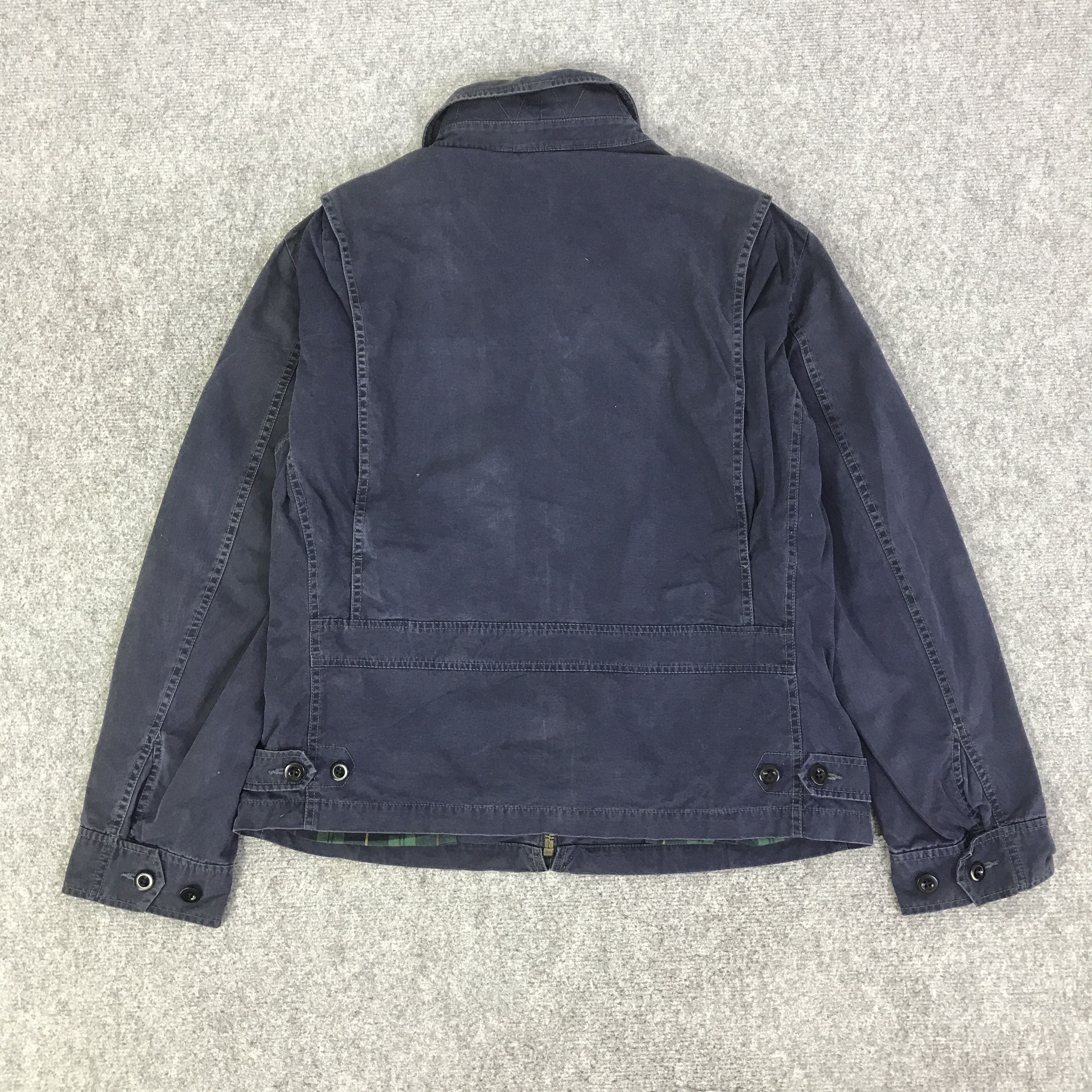 Polo Ralph Lauren POLO RALPH LAUREN NAVY FADED JACKET K96B7 Size US L / EU 52-54 / 3 - 3 Thumbnail