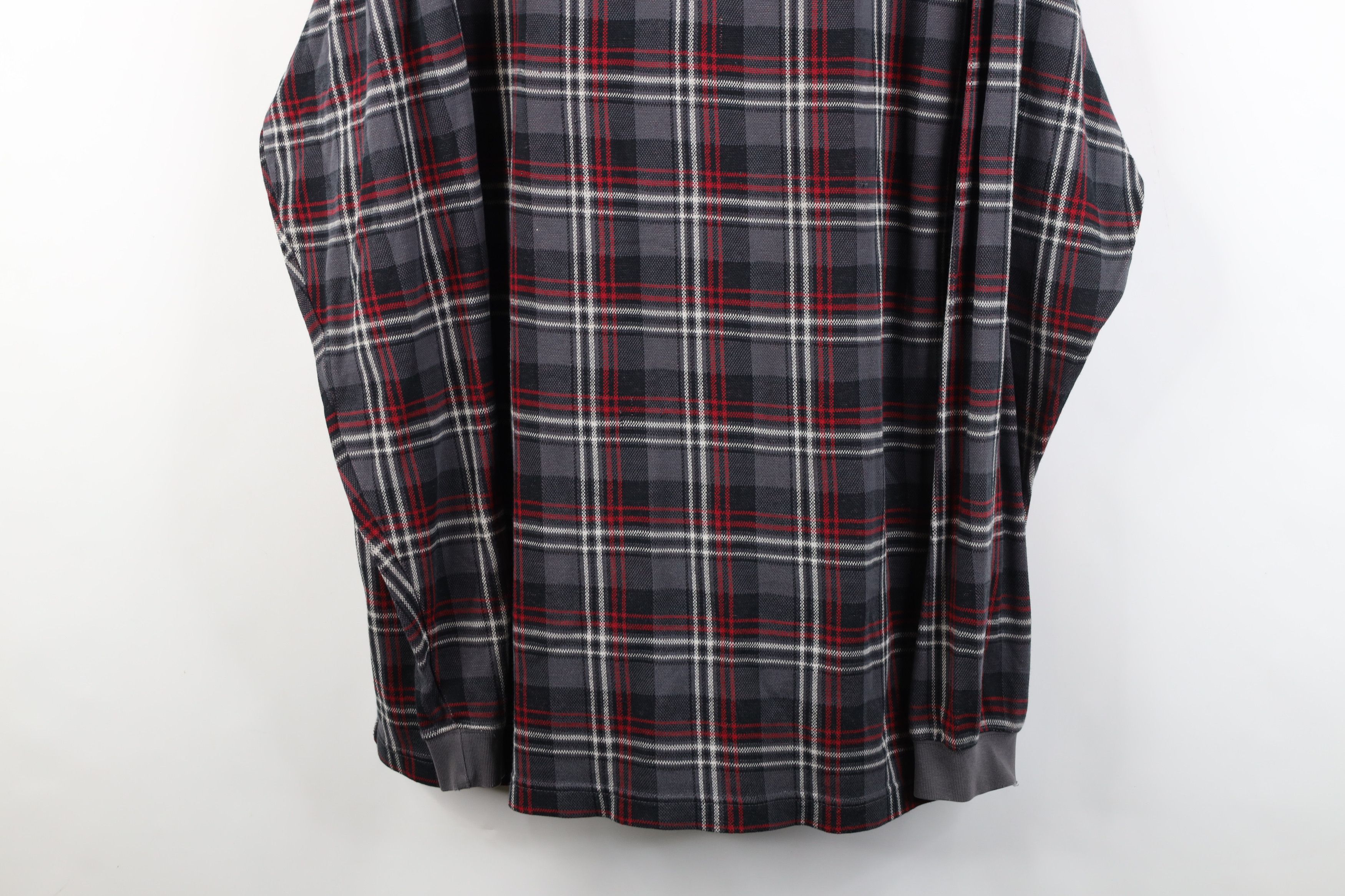 Eddie Bauer Vintage 90s Eddie Bauer Long Sleeve Henley T-Shirt Plaid Size US L / EU 52-54 / 3 - 3 Thumbnail