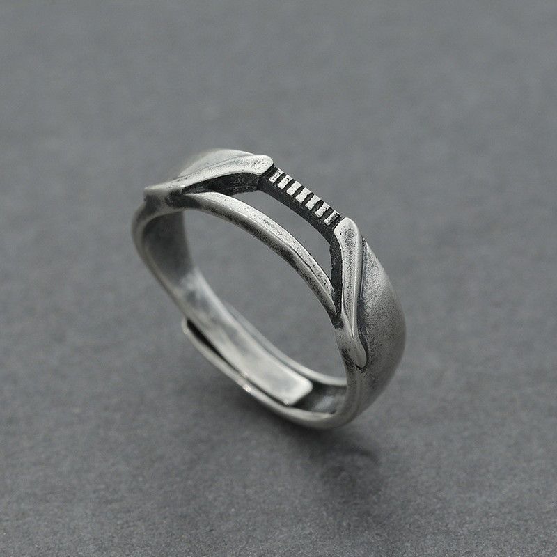 Japanese Brand × Jewelry Trendy S925 Men Ring Size ONE SIZE - 5 Thumbnail