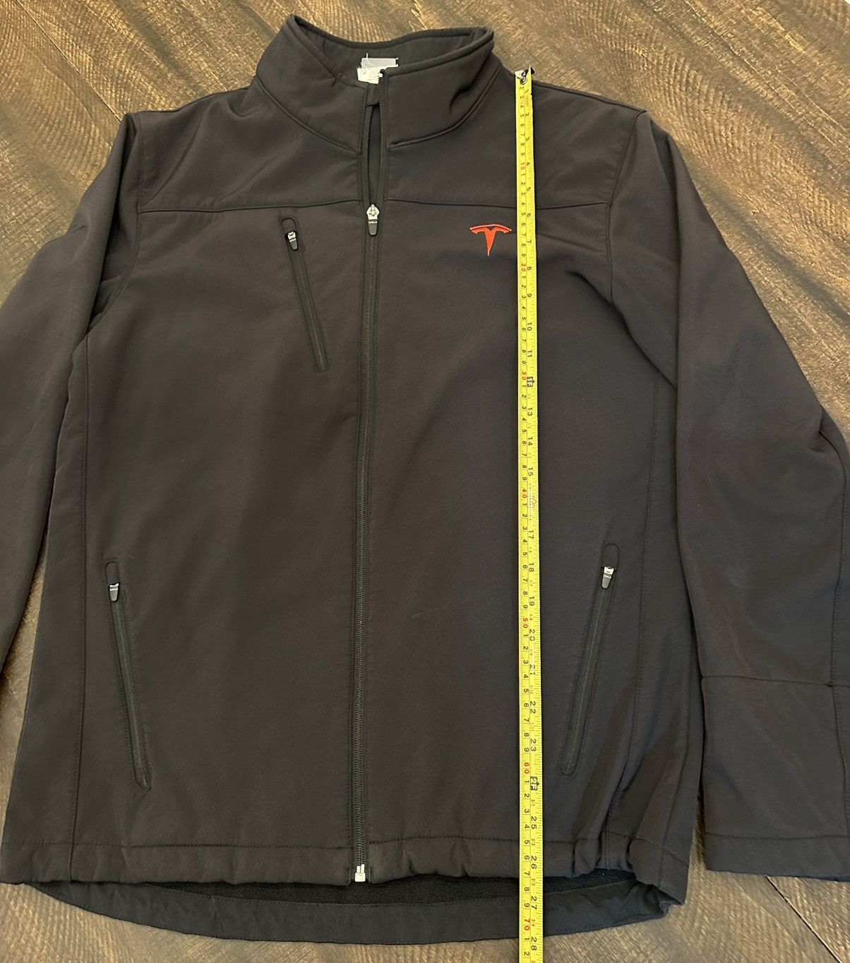 Other Tesla Employee Men’s Jacket Black Softshell Full Zip-Medium Size US M / EU 48-50 / 2 - 8 Thumbnail