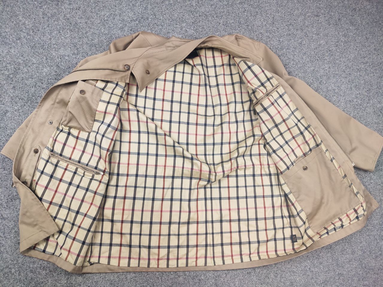 Brooks Brooks Brothers Trench raincoat breasted Jacket Vintage Size US L / EU 52-54 / 3 - 14 Thumbnail