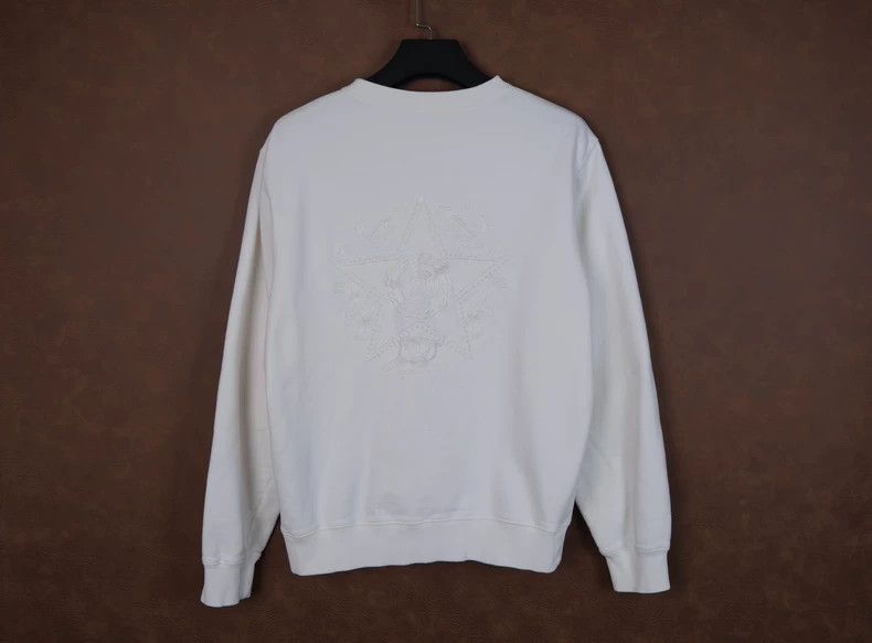 Dior Dior Dior Lucky Star White Sweatshirt Size L-2507 Size US L / EU 52-54 / 3 - 3 Thumbnail