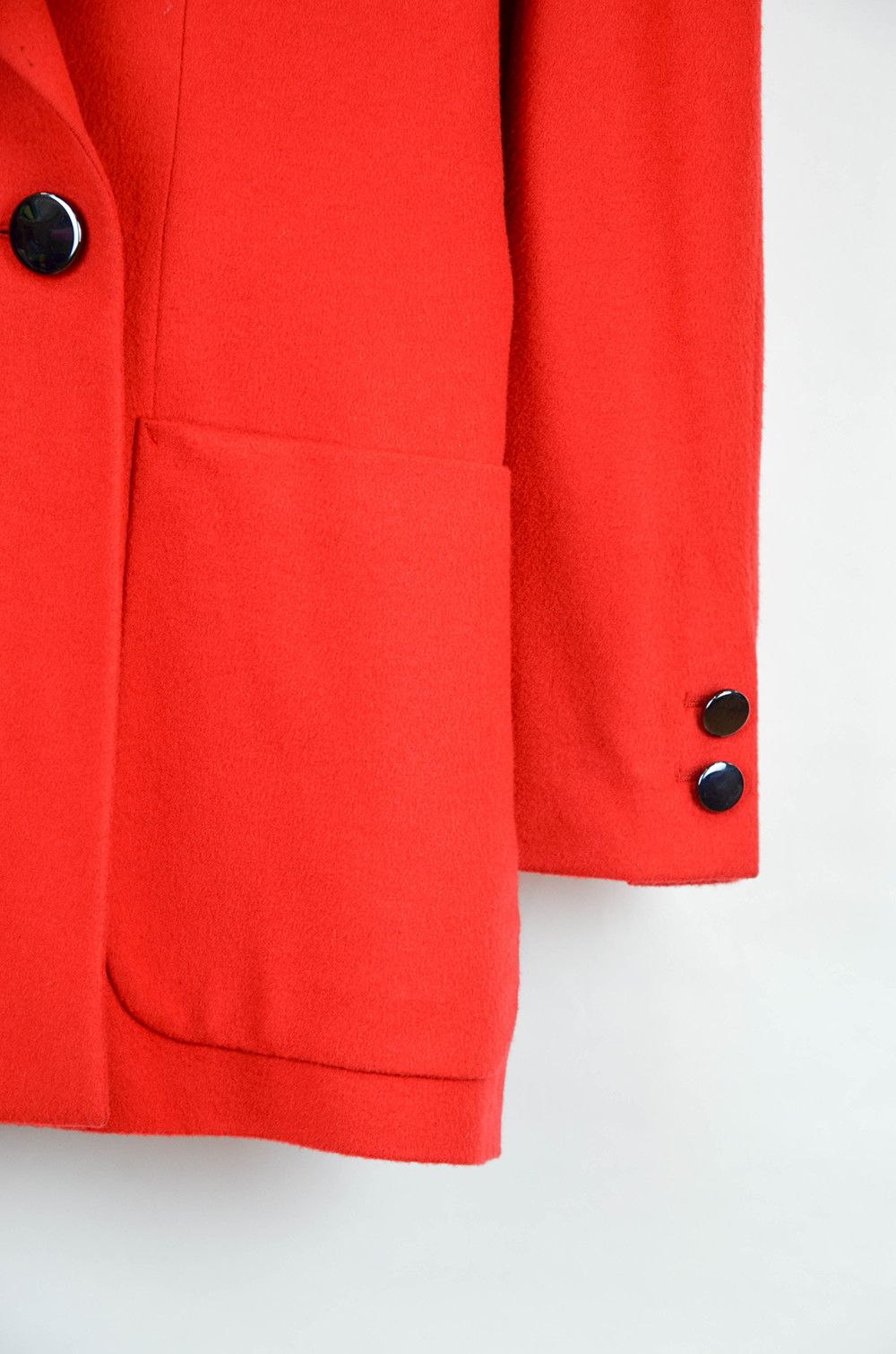 Bally BALLY Red Wool Blazer & Pencil Skirt Suit Set – Size EU 36 Size S / US 4 / IT 40 - 5 Thumbnail