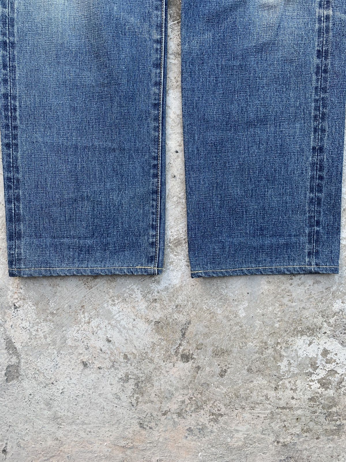 Kapital Heavily Washed Denim Jeans Size US 31 - 3 Thumbnail