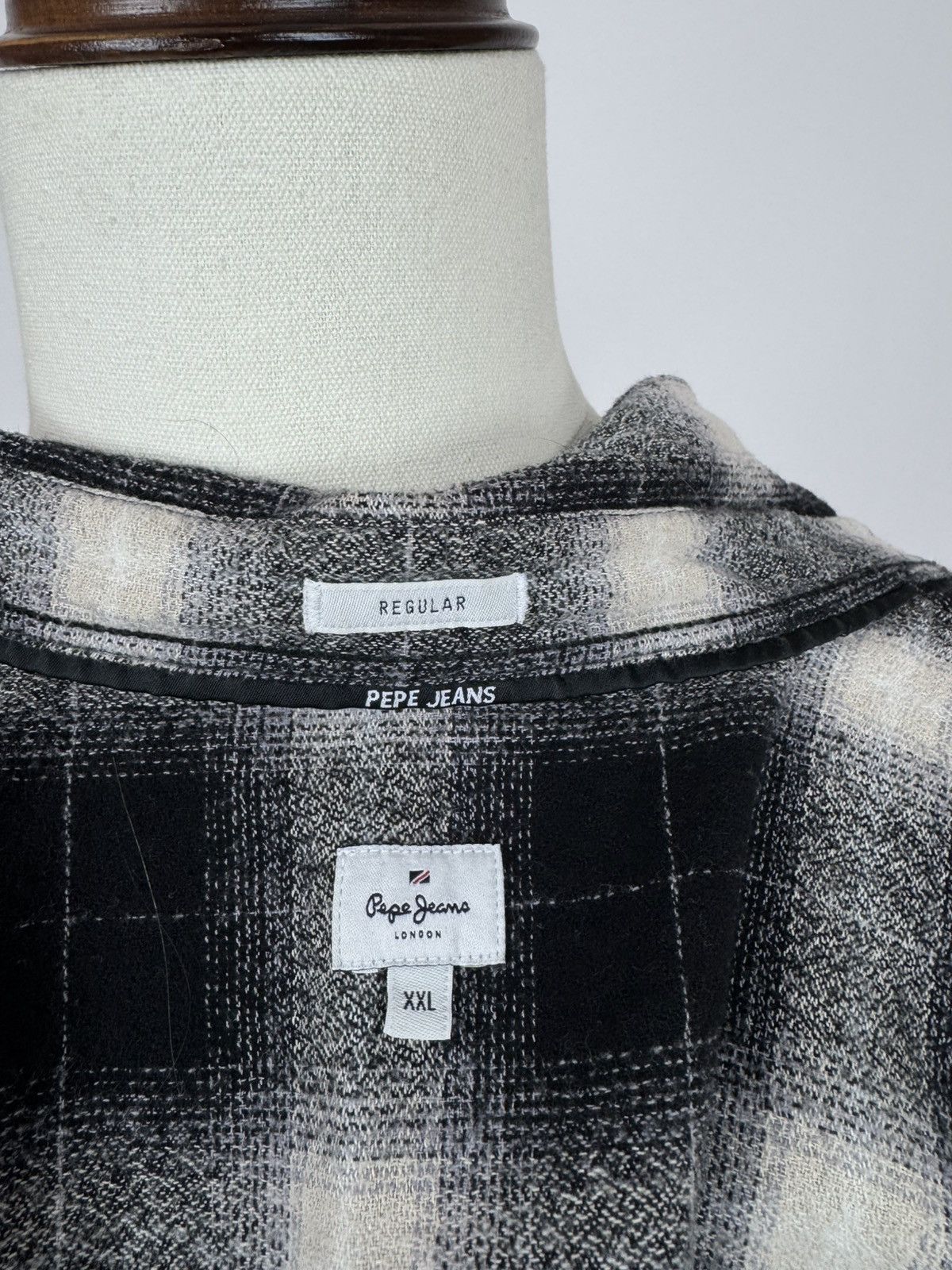 Pepe Jeans Pepe Jeans Plaid flannel shirt long sleeve Checkered Size US XXL / EU 58 / 5 - 7 Thumbnail
