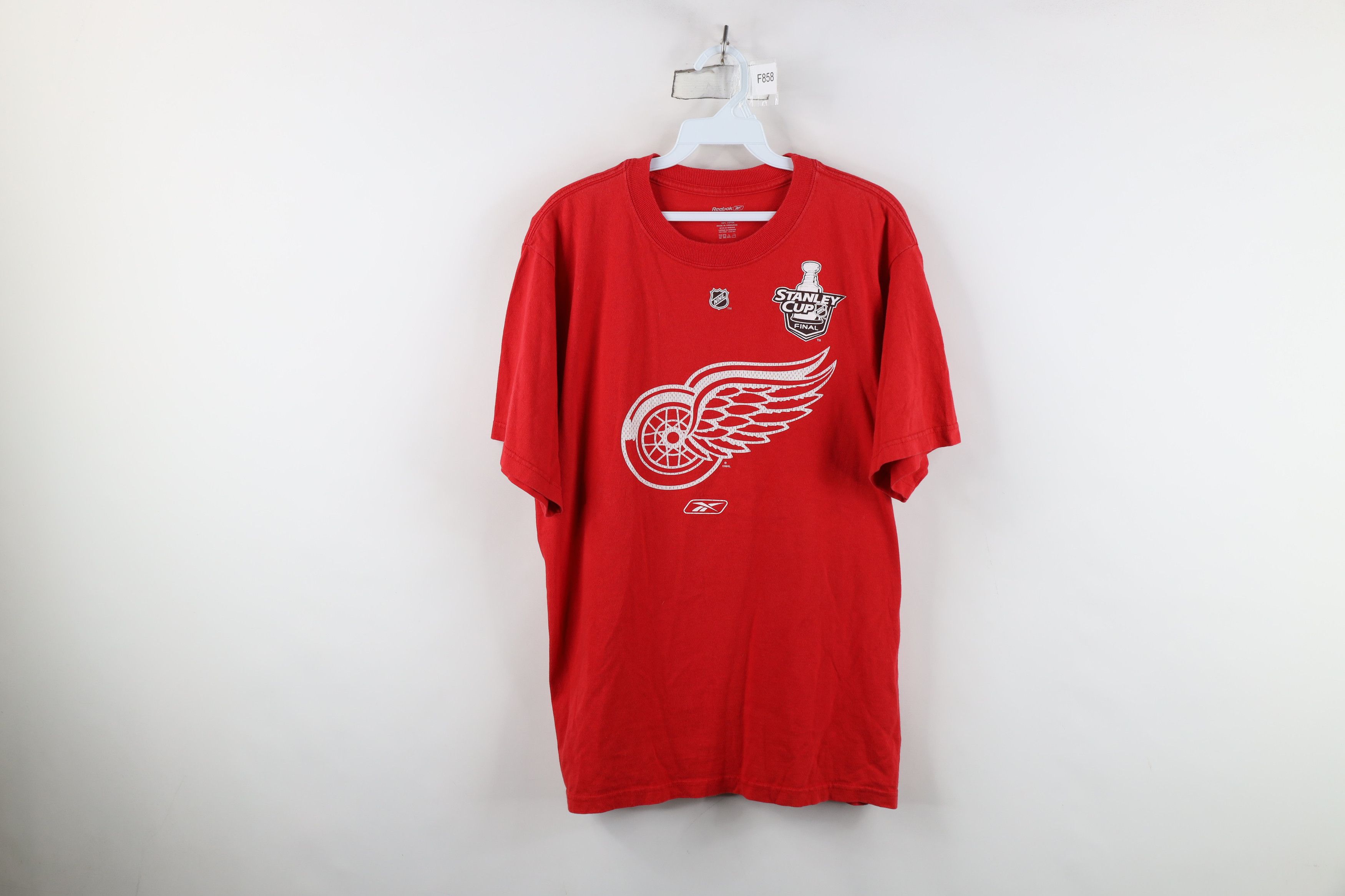Reebok Vintage Reebok Cup Champs Detroit Red Wings Hockey T-Shirt Size US M / EU 48-50 / 2 - 1 Thumbnail