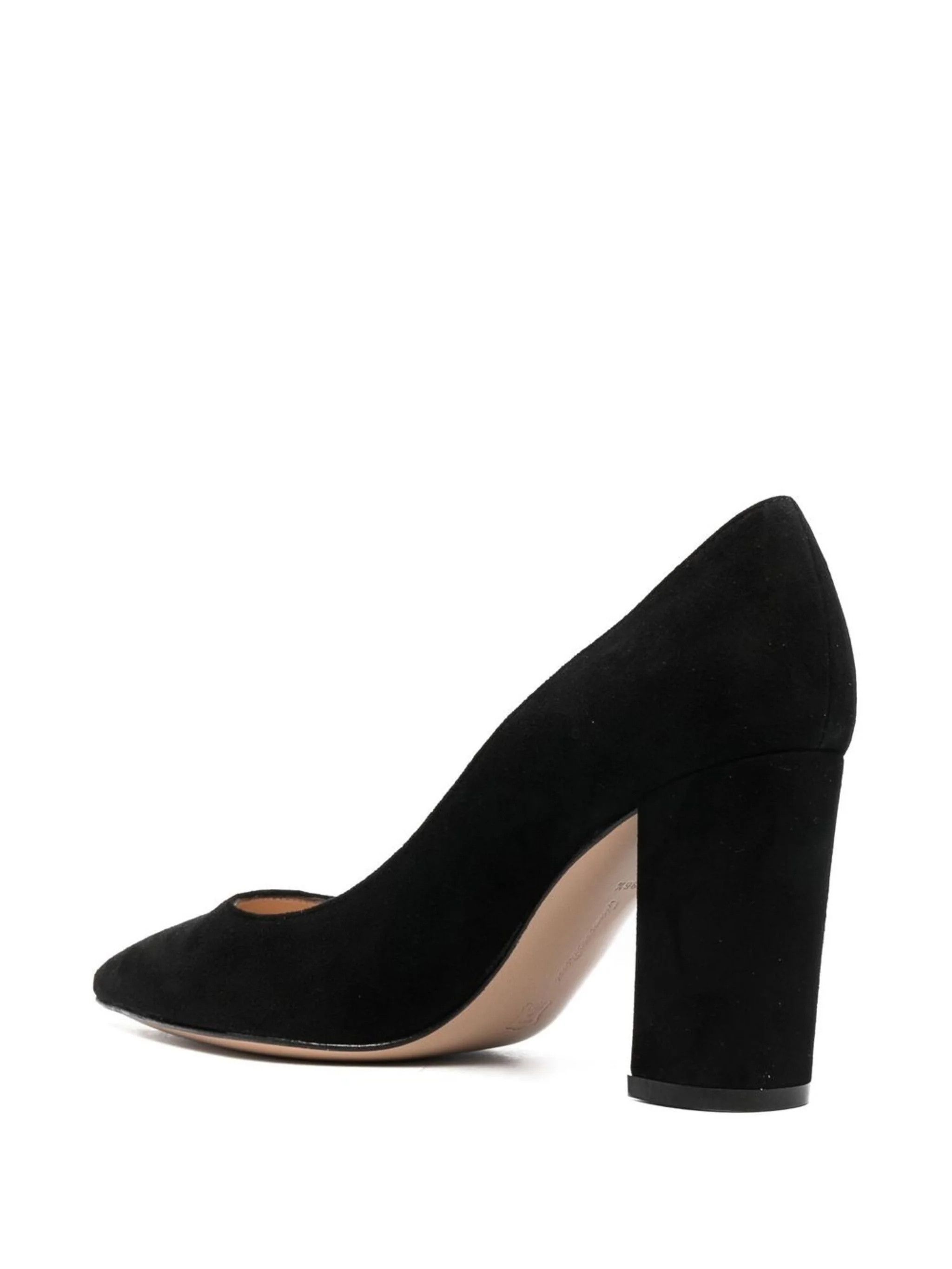 Chloe o1loc1c1024 Oli Suede Pump in Black Size US 8 / IT 38 - 4 Thumbnail