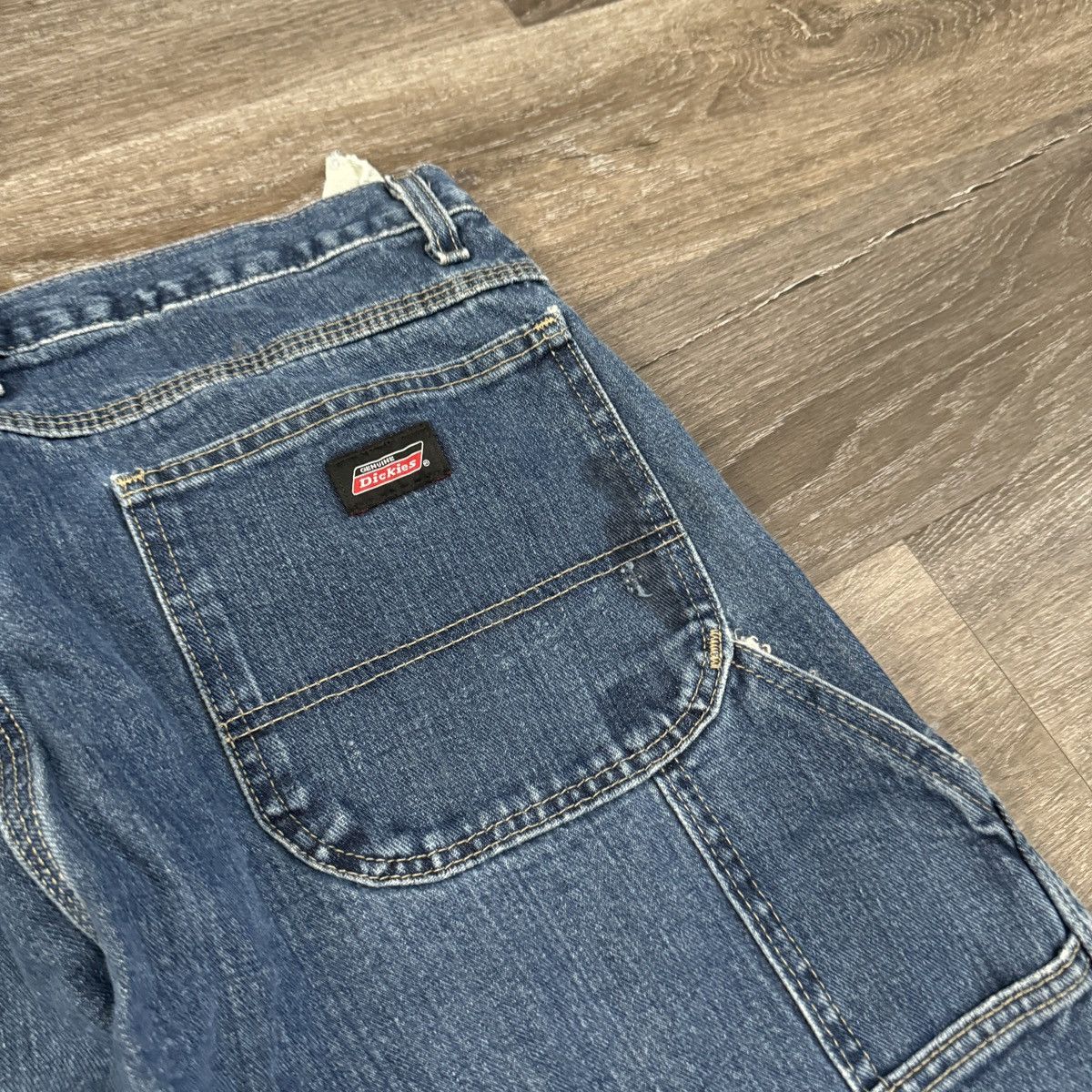 Dickies × Vintage Essential Vintage y2k Dickies wide leg carpenter jeans Size US 36 / EU 52 - 4 Thumbnail