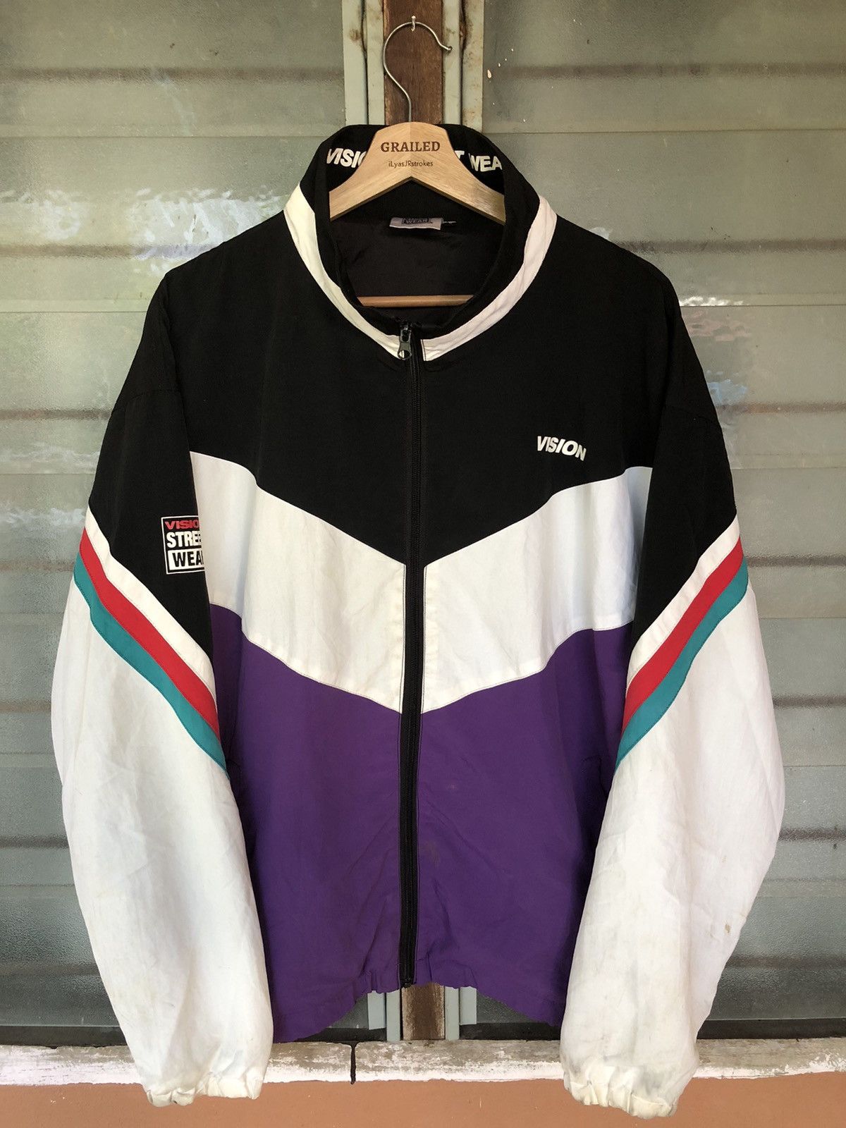 Vision Streetwear Vintage Vision Street Wear Light Jacket Size US L / EU 52-54 / 3 - 2 Thumbnail