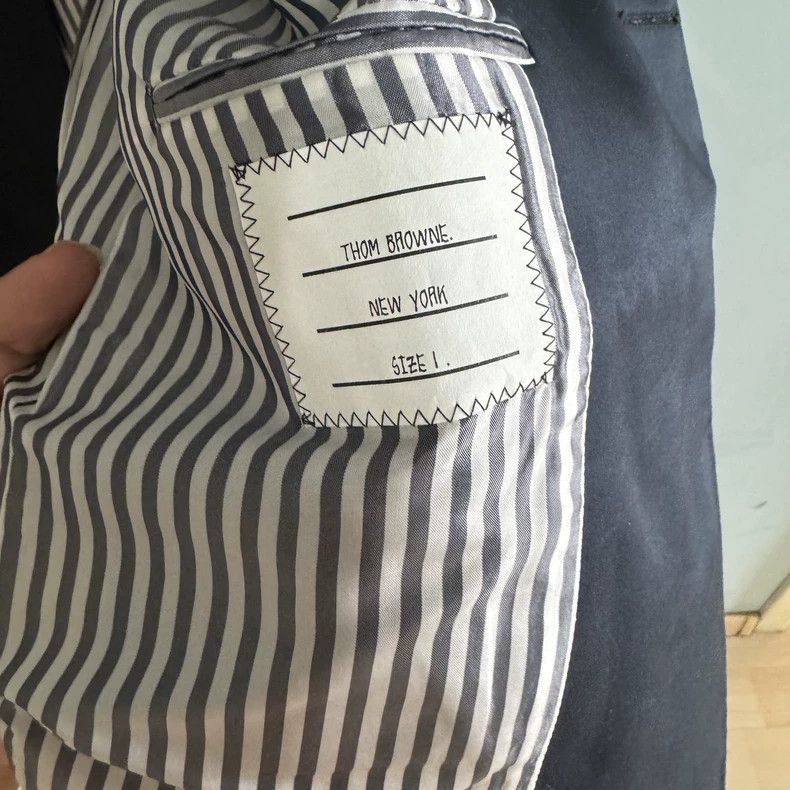 Thom Browne Thom Browne size4 Arm striped towel short sleeves Size US XL / EU 56 / 4 - 6 Thumbnail