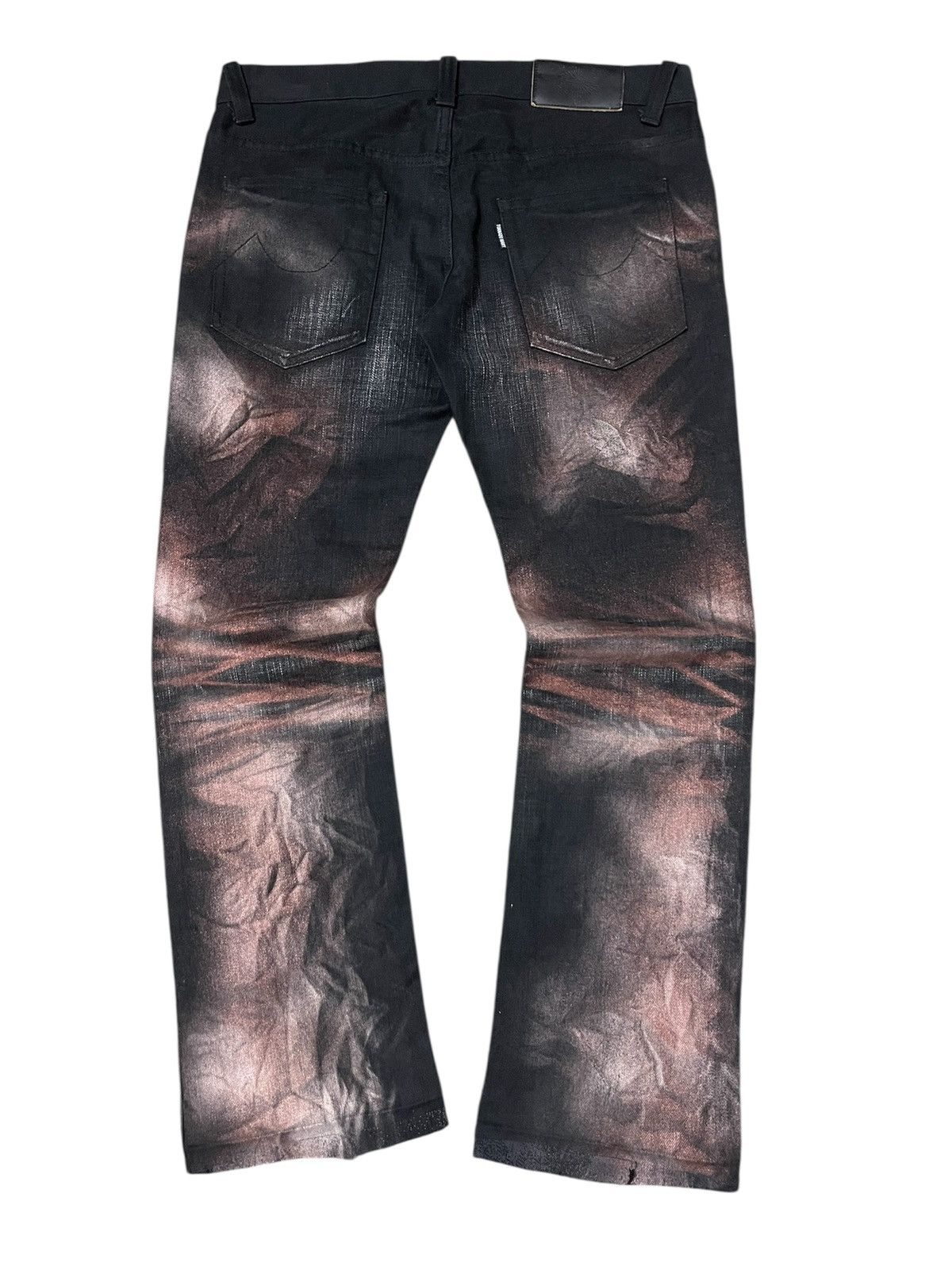 If Six Was Nine × Japanese Brand × Tornado Mart JAPANESE TORNADO MART FIRE FLARE BOOT CUT JEANS Size US 31 - 2 Thumbnail