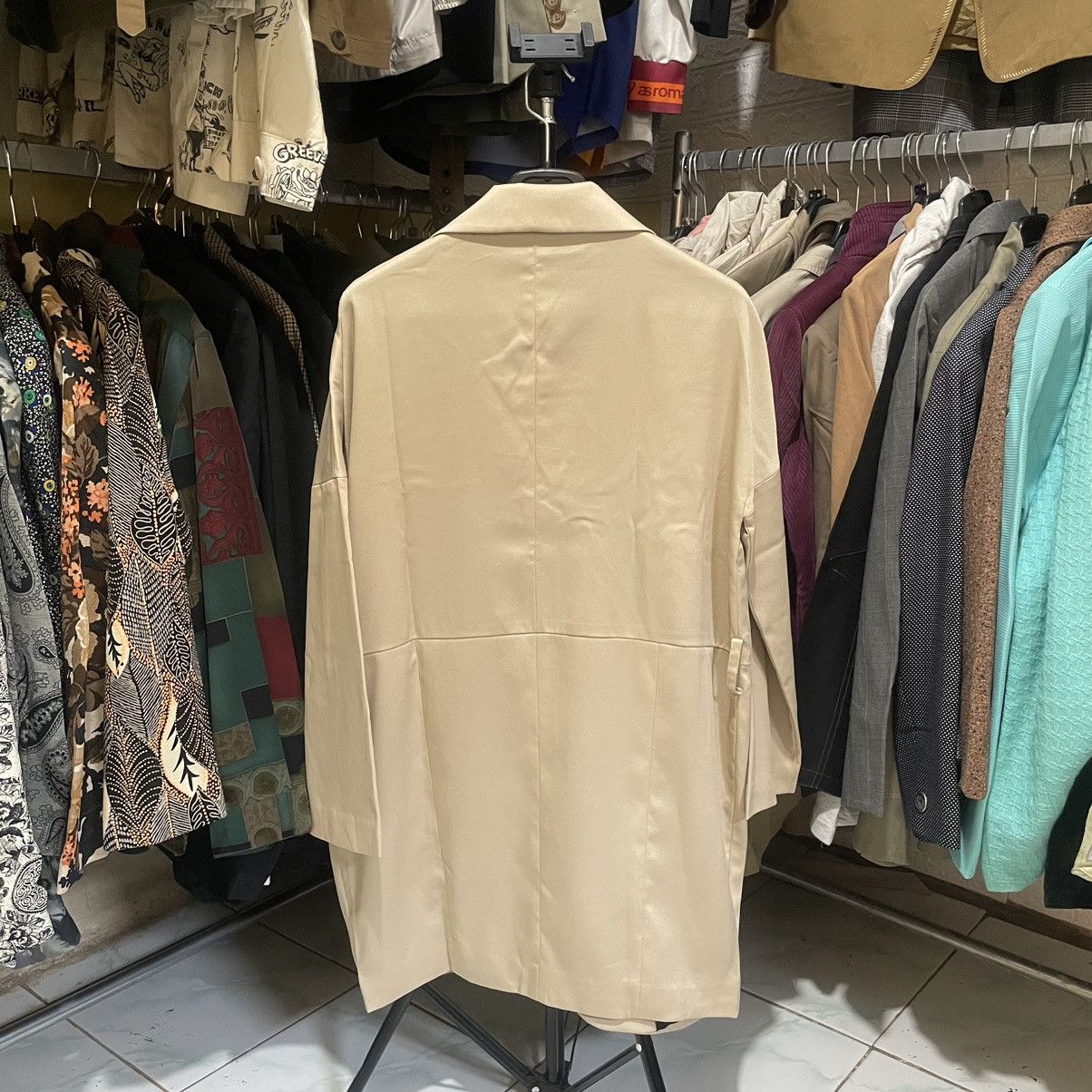 Blaze × Vintage Long Blazer Premium (MURUA) Size L / US 10 / IT 46 - 2 Thumbnail