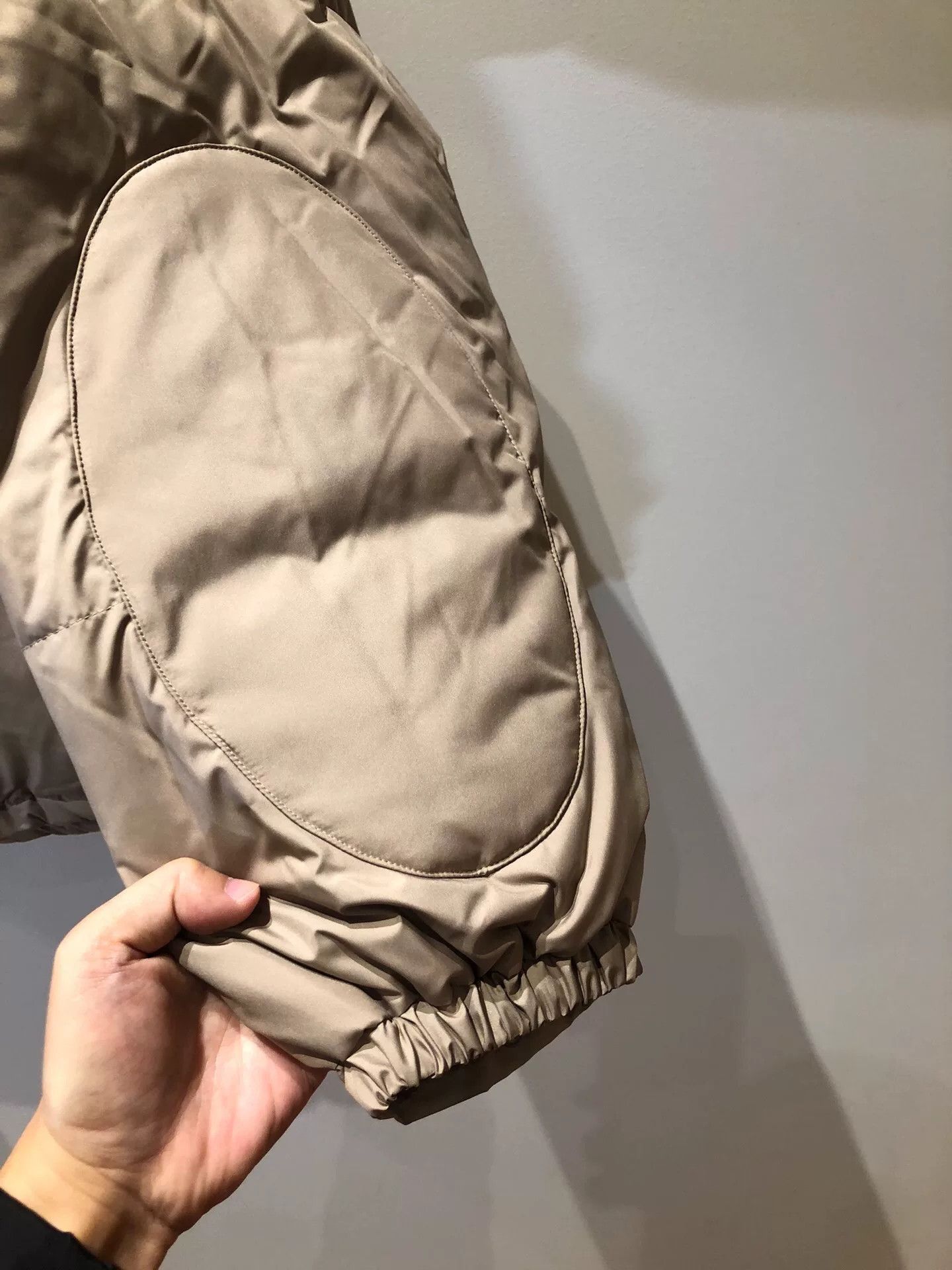 Japanese Brand Ryo Takashima Beige Down Jacket. Size US L / EU 52-54 / 3 - 4 Thumbnail
