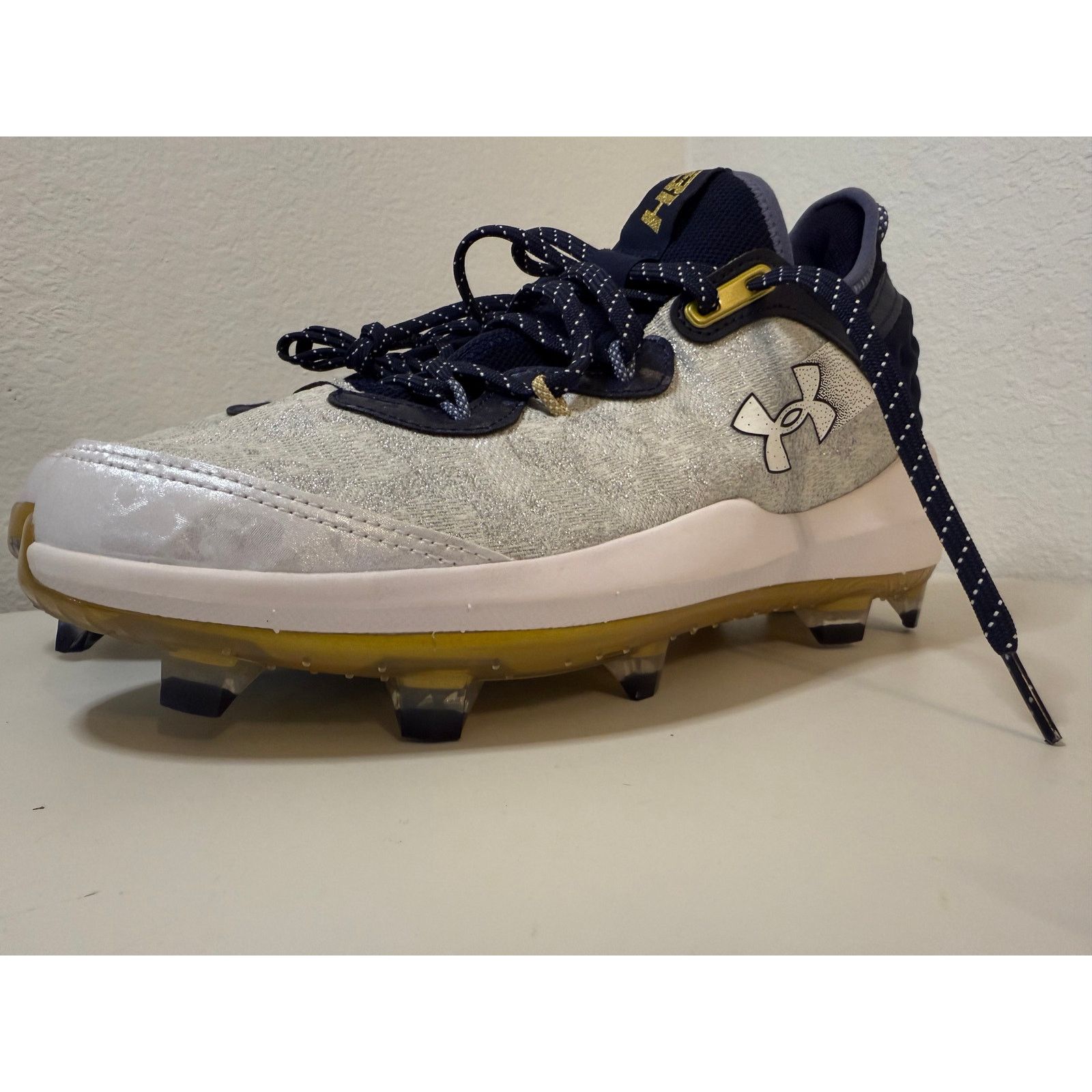 Under Armour Under Armour Harper 8 Elite Tpu Baseball Cleats Navy 11 Size US 11 / EU 44 - 7 Thumbnail