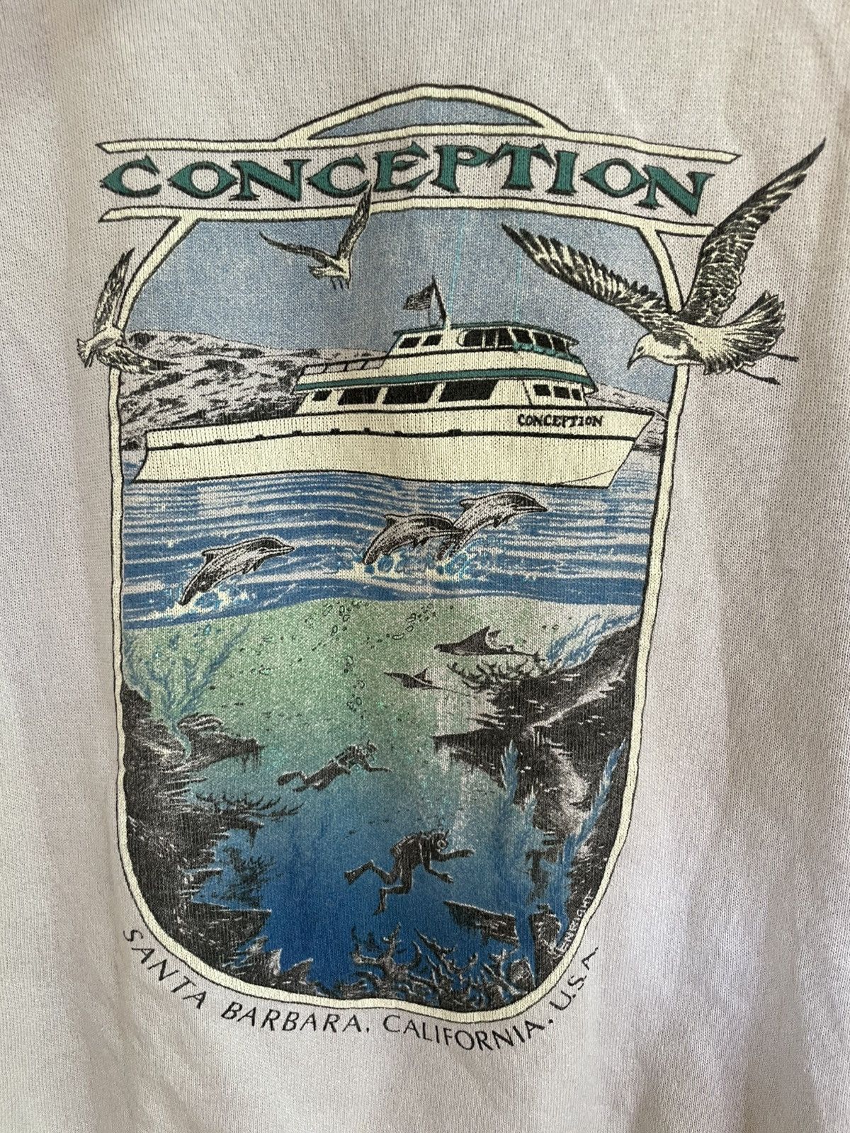 Vintage Vintage 80a Conception hoodie Size US L / EU 52-54 / 3 - 4 Thumbnail