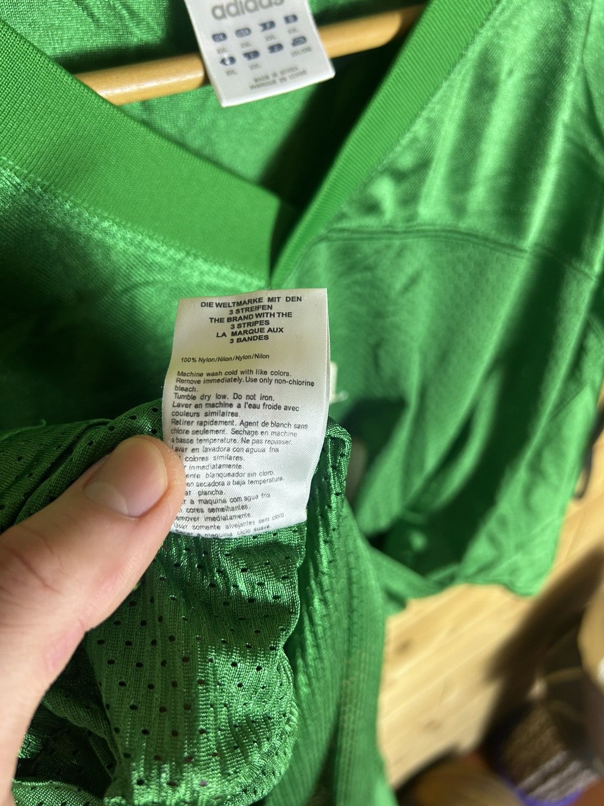 Adidas Vintage Adidas Notre Dame jersey Size US XXL / EU 58 / 5 - 9 Thumbnail