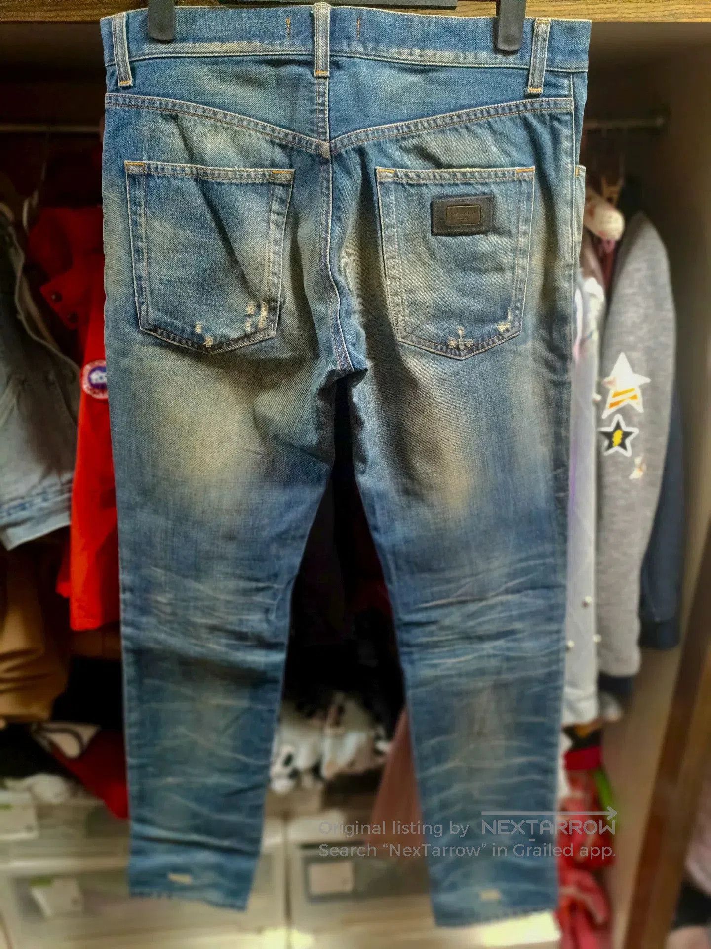 Dolce & Gabbana Dolce&Gabbana 14GOLD Straight-Leg Jeans. Size US 28 / EU 44 - 2 Thumbnail