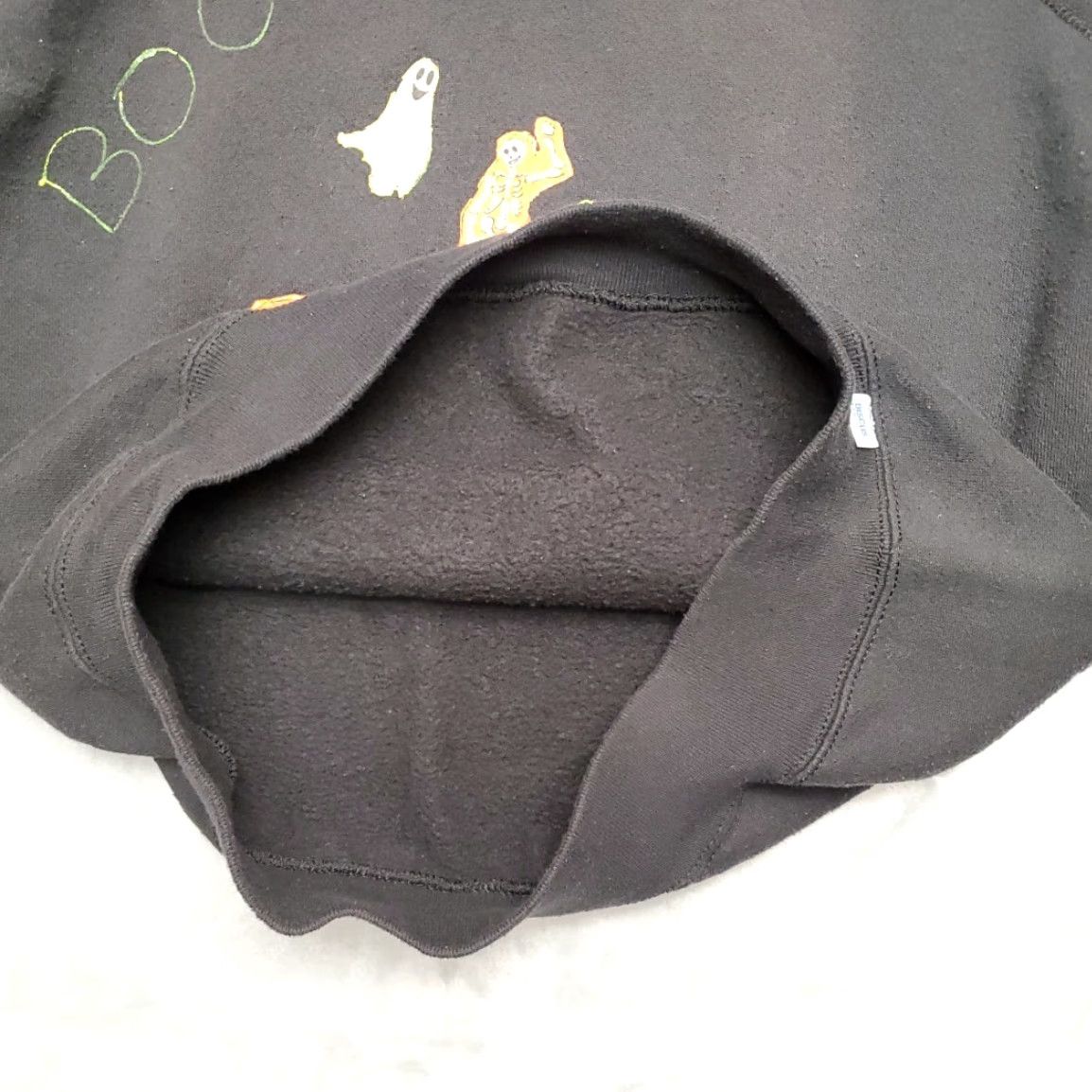 Vintage VINTAGE Halloween Sweatshirt Mens M Black Jack O Lantern Made in USA Retro Willow Bay Sweatshirt Pullover Crew Neck Cotton Blend Fleece Graphic Print Size US M / EU 48-50 / 2 - 6 Thumbnail