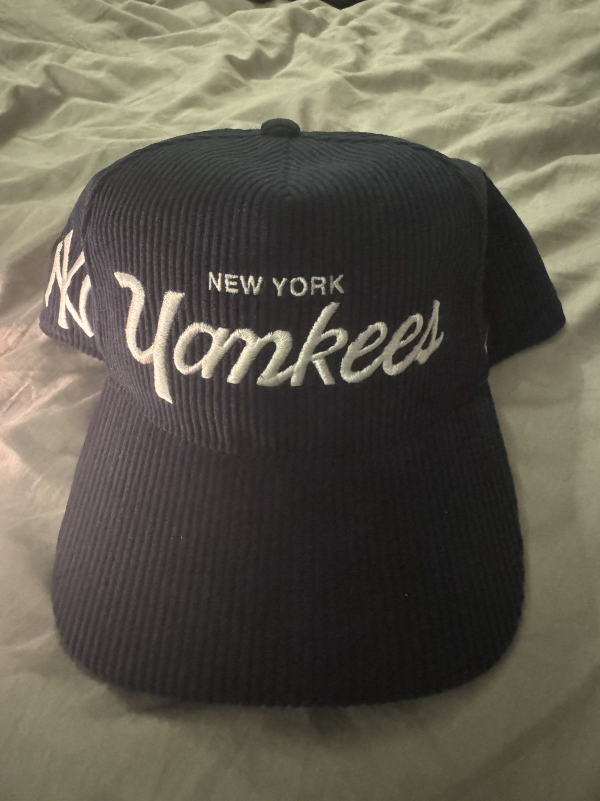 47 Brand 47 Brand New York Yankees Corduroy Snapback Hat Size ONE SIZE - 1 Thumbnail